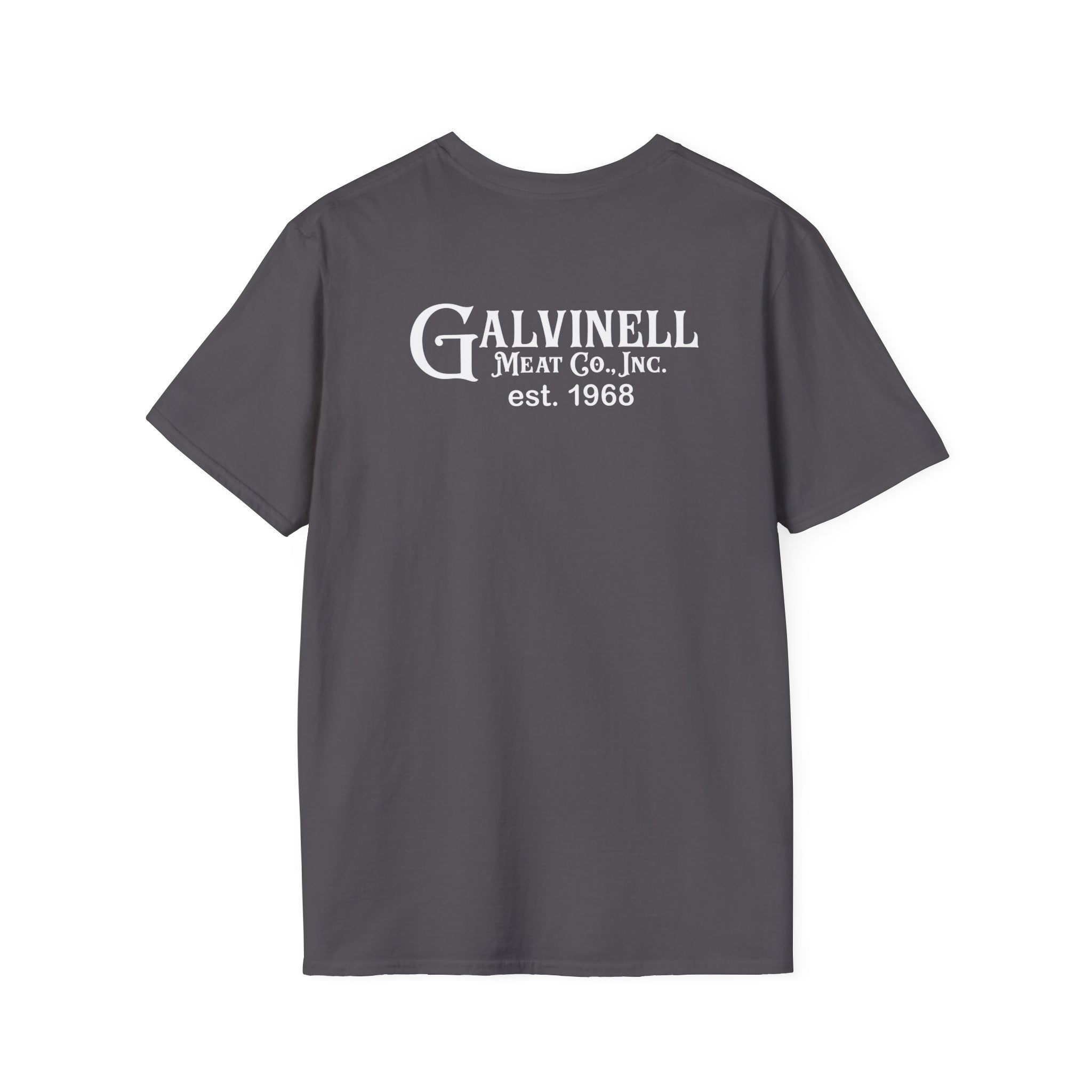 Galvinell Meat Co. Logo T-Shirt — Retro Butcher Shop Tee