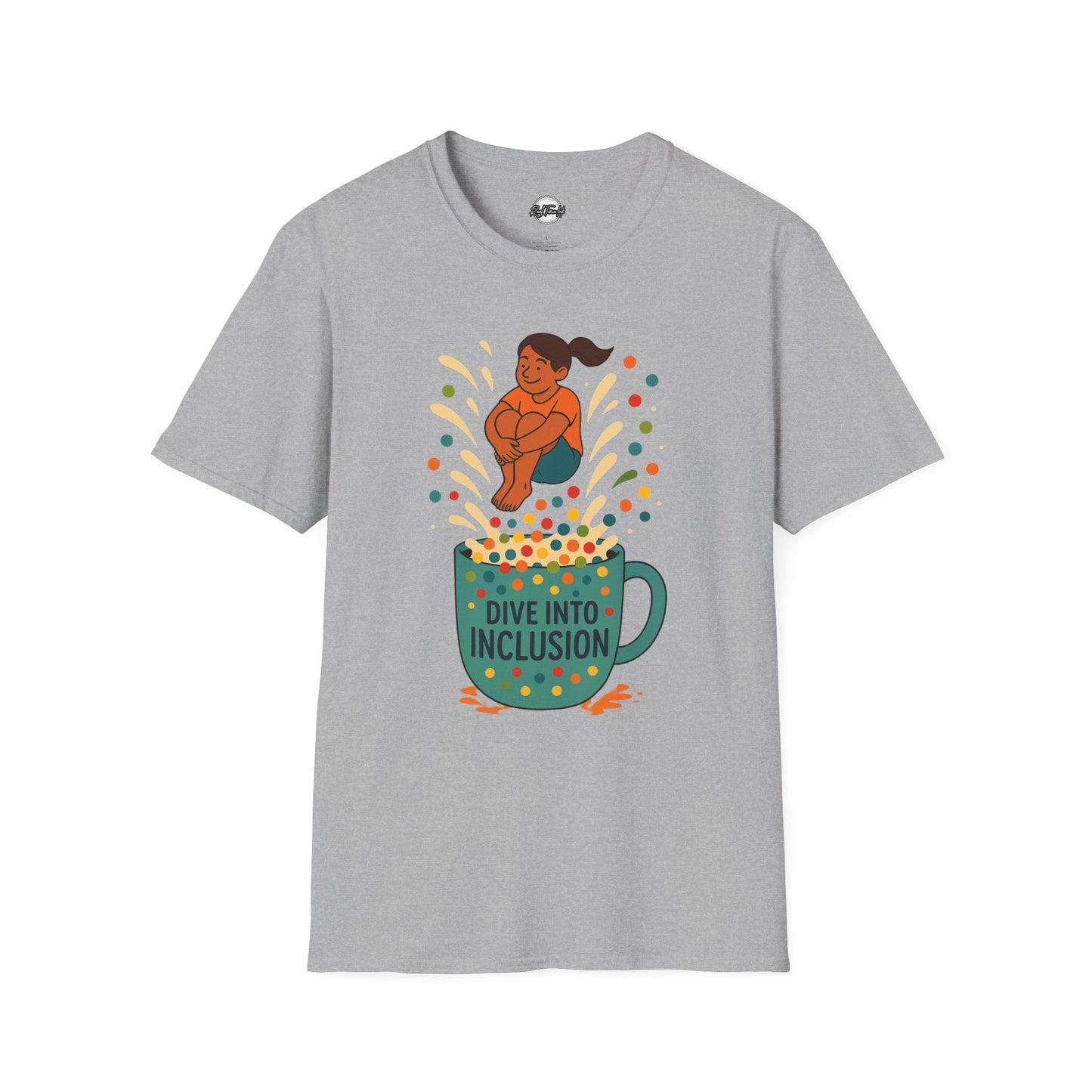 Inclusive Dive Into Inclusion T-Shirt for All Ages