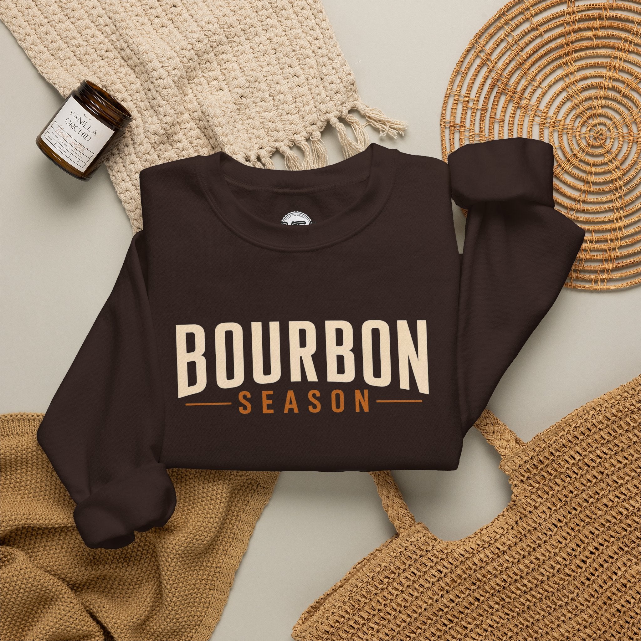Bourbon Season Unisex Heavy Blend™ Crewneck Sweatshirt