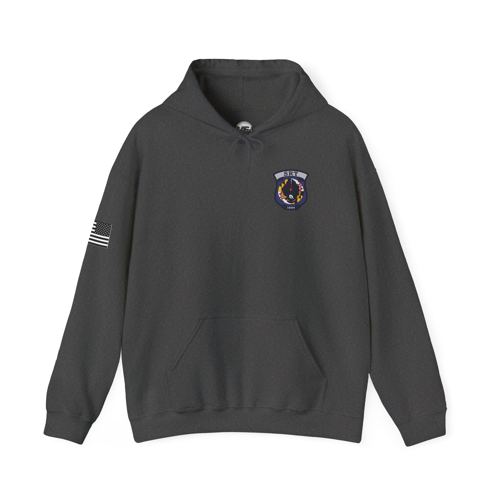 Level 2 SRT Hoodie — Tactical Unit Badge Pullover