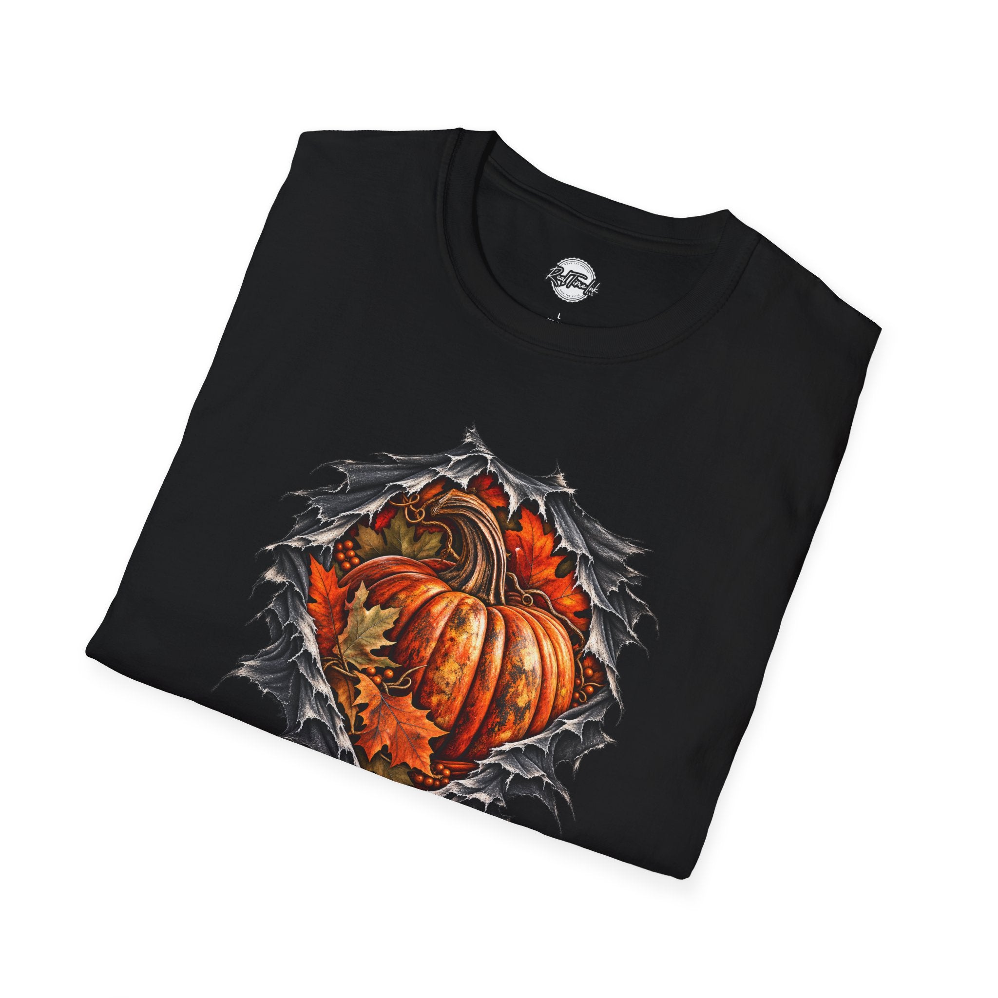 Rugged Harvest™ | Distressed Pumpkin Graphic Tee | Men's Fall Collection