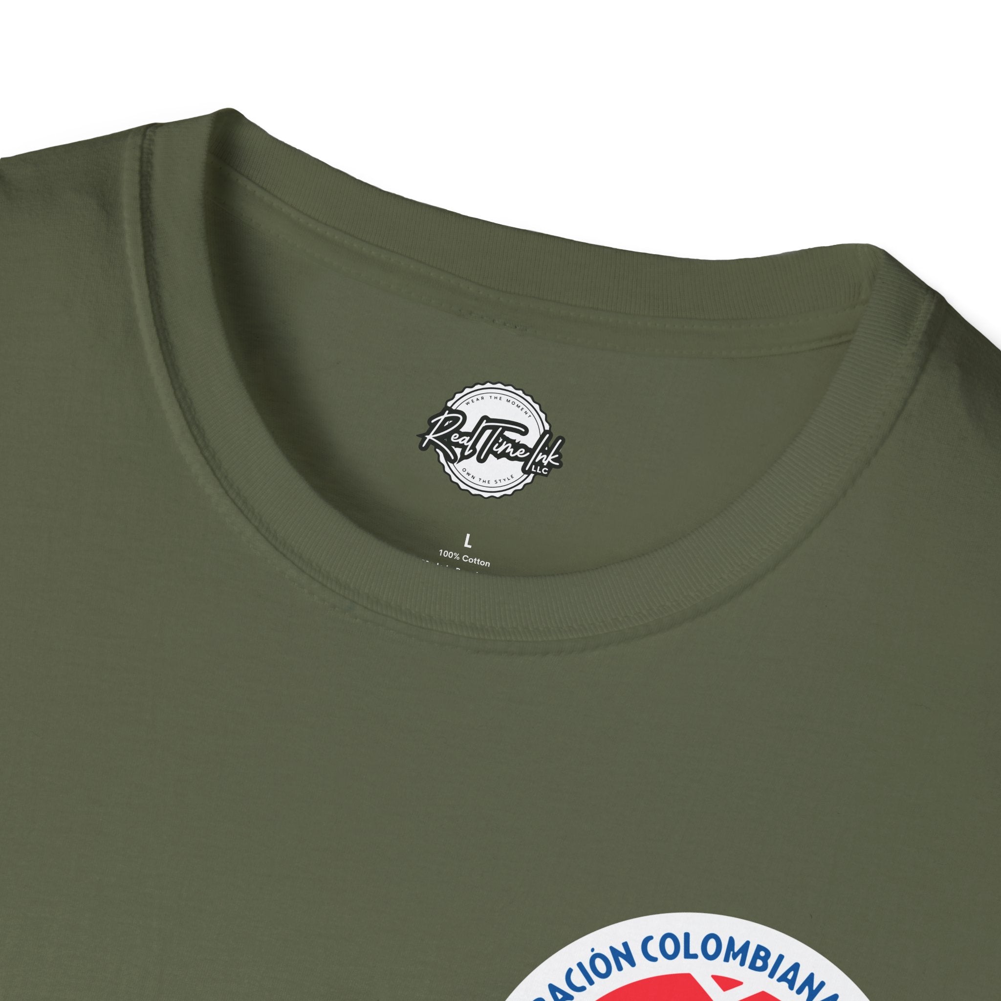 T-Shirt — Colombian Football Emblem Tee (Federación Colombiana de Fútbol)