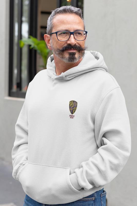 Hoodie Purple Blood Design Unisex Cruiser