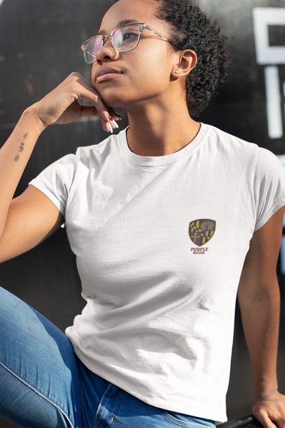 Women's Tee - Purple Blood Design