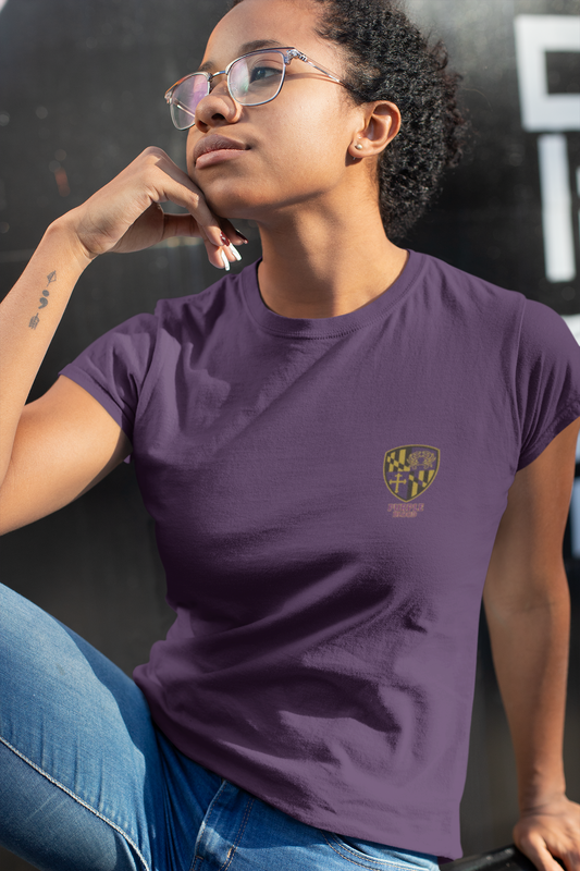 Women's Tee - Purple Blood Design