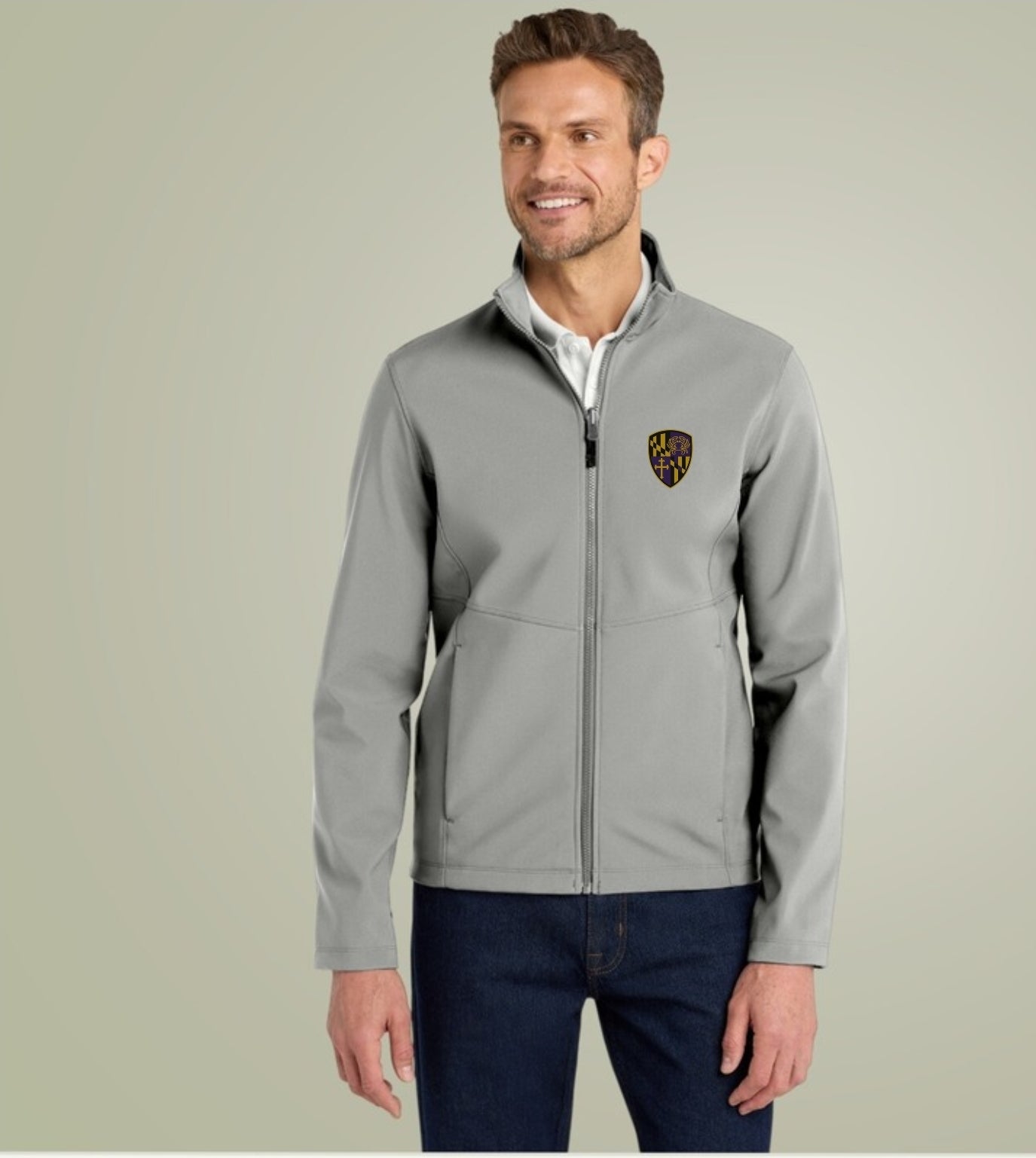 Soft Shell Jacket Purple Blood Design