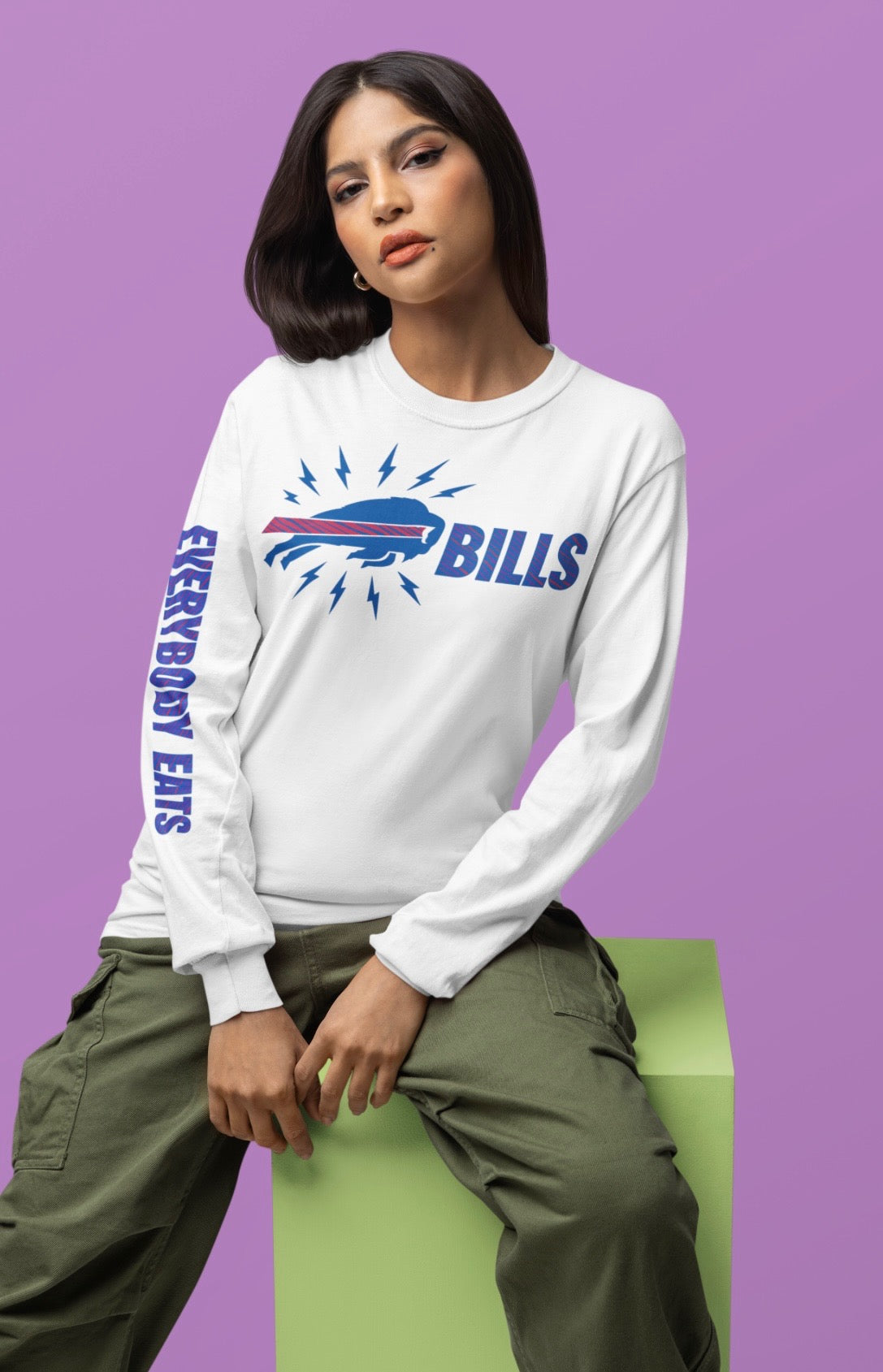 Long Sleeve T-Shirt Buffalo Bills Fan Apparel