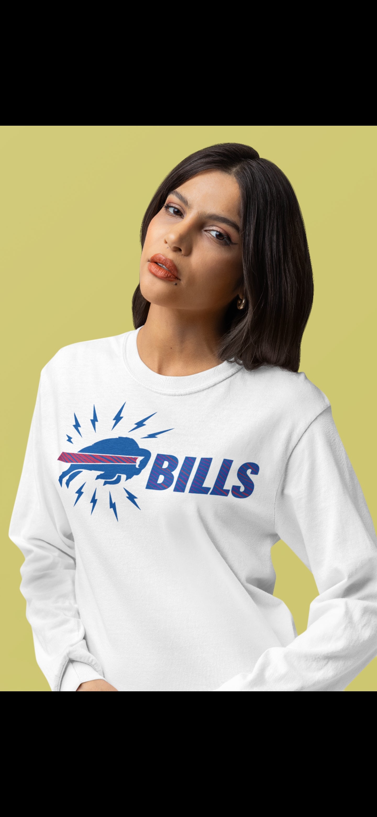 Long Sleeve T-Shirt Buffalo Bills Fan Apparel