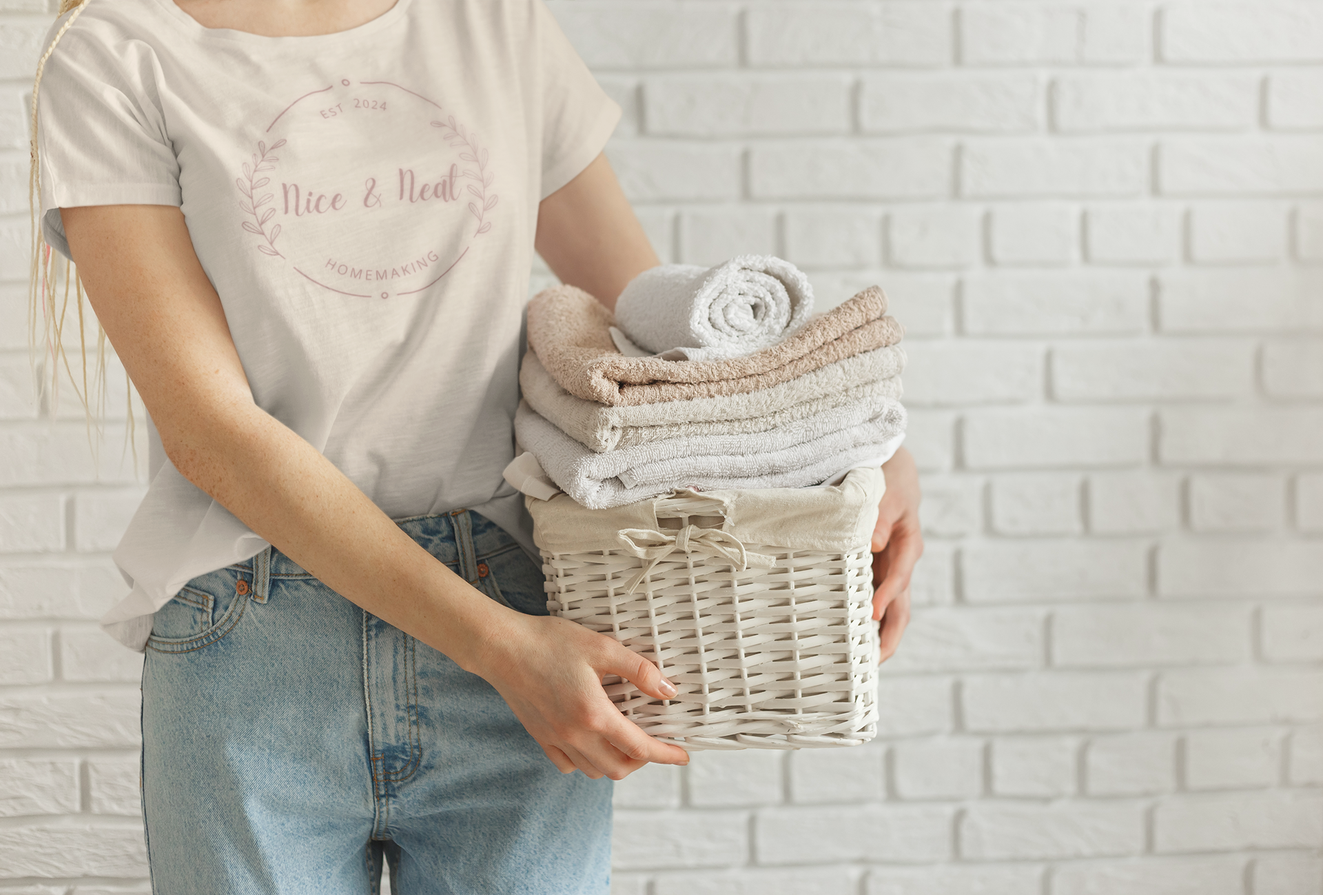 Nice & Neat T-Shirt — Minimal Rustic Outdoor Graphic Tee