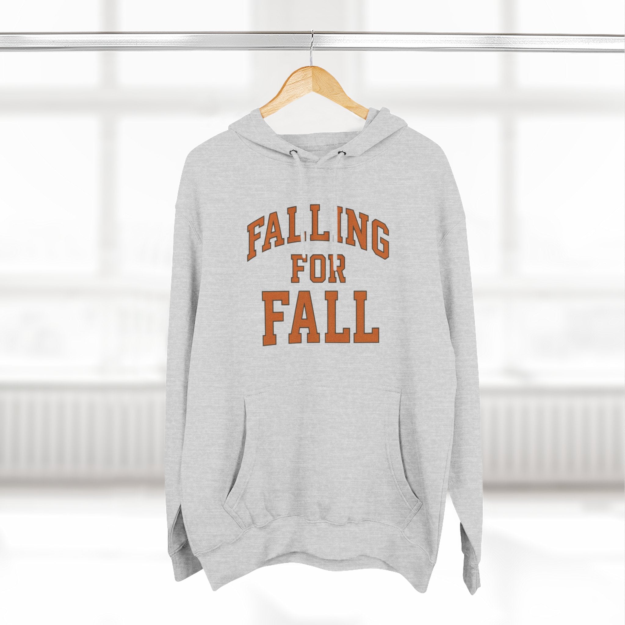 Fleece Hoodie - Falling for Fall