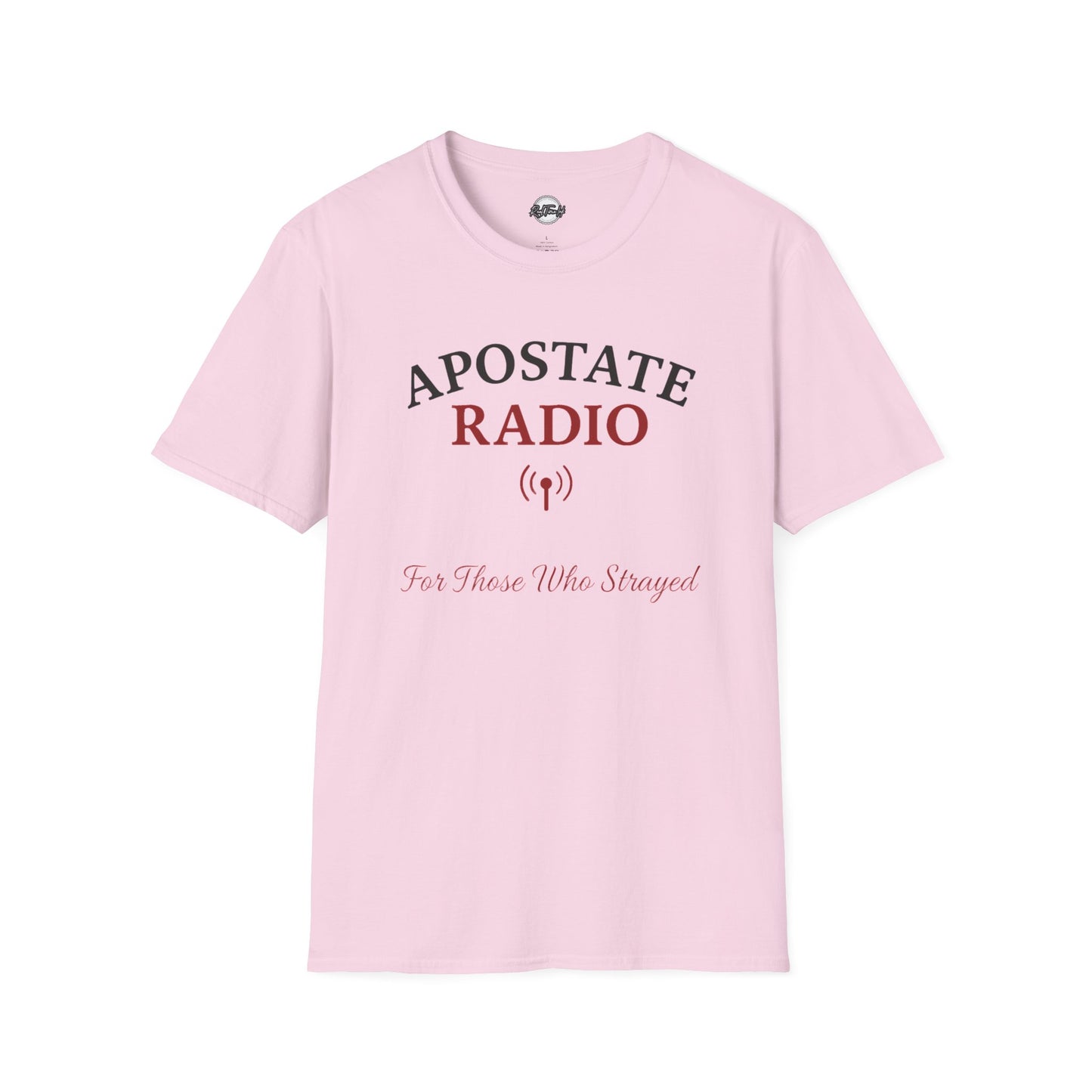 Apostate Radio T-Shirt - Unisex Softstyle Tee for Free Spirits