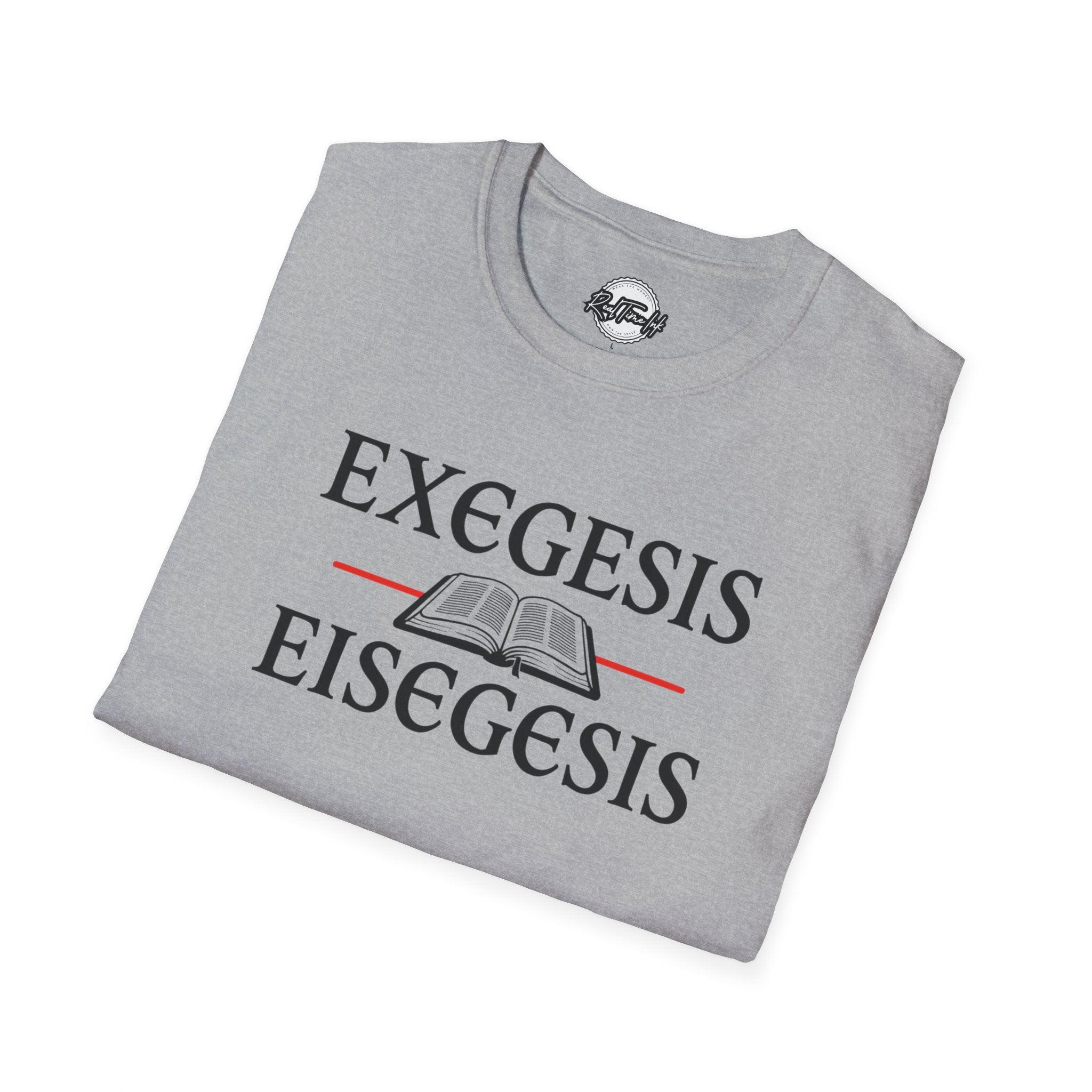 Biblical Studies T-Shirt | Exegesis & Eisegesis Shirt for Theology Lovers, Gift for Students, Religious Occasion Apparel