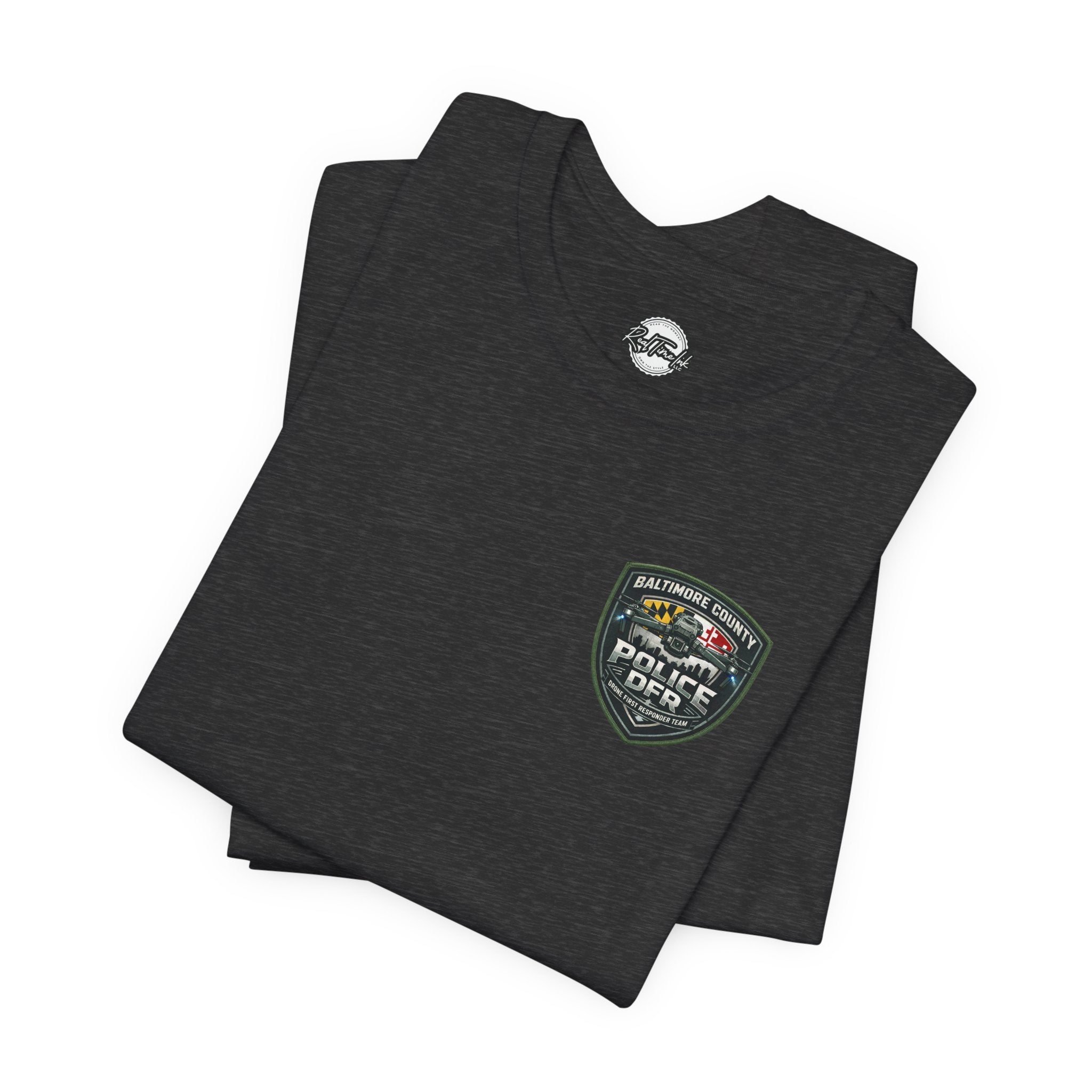 Police D.F.R. Baltimore County T-Shirt — Law Enforcement Support Tee