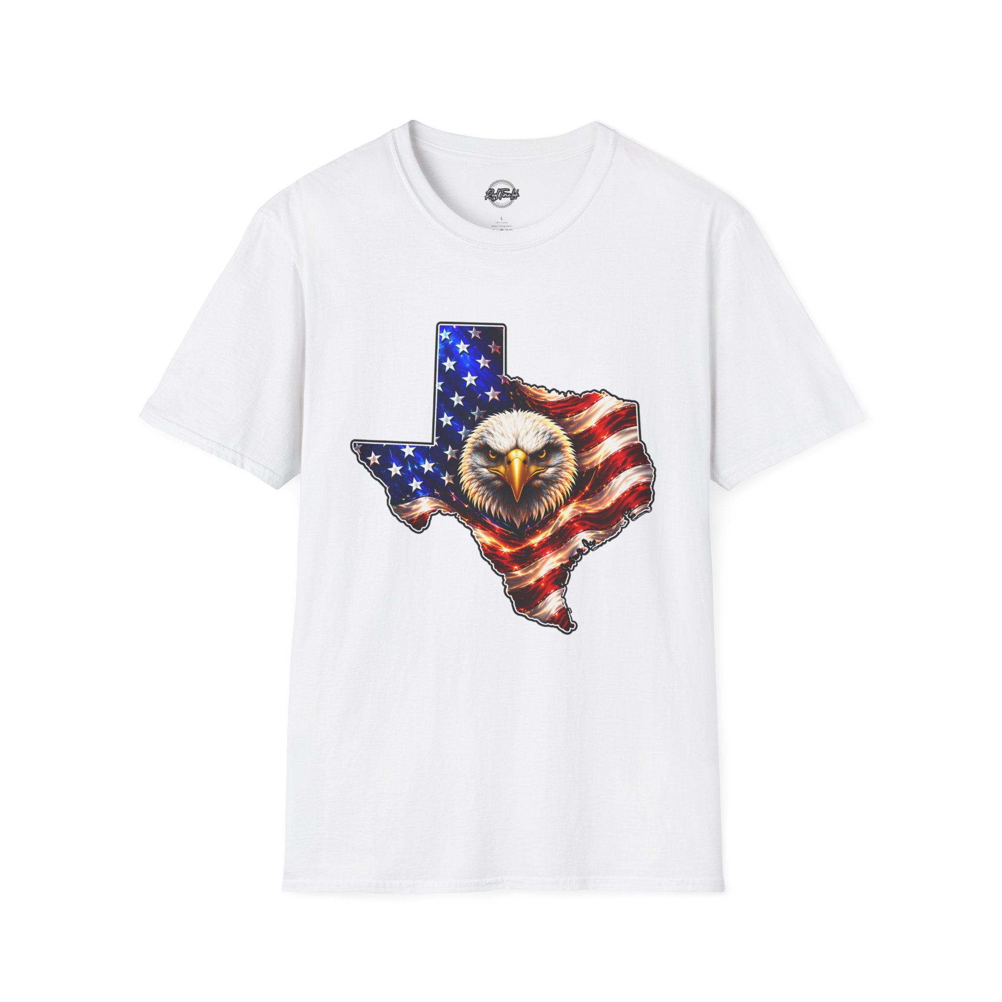 Texas American Flag Eagle T-Shirt — Patriotic Lone Star Tee