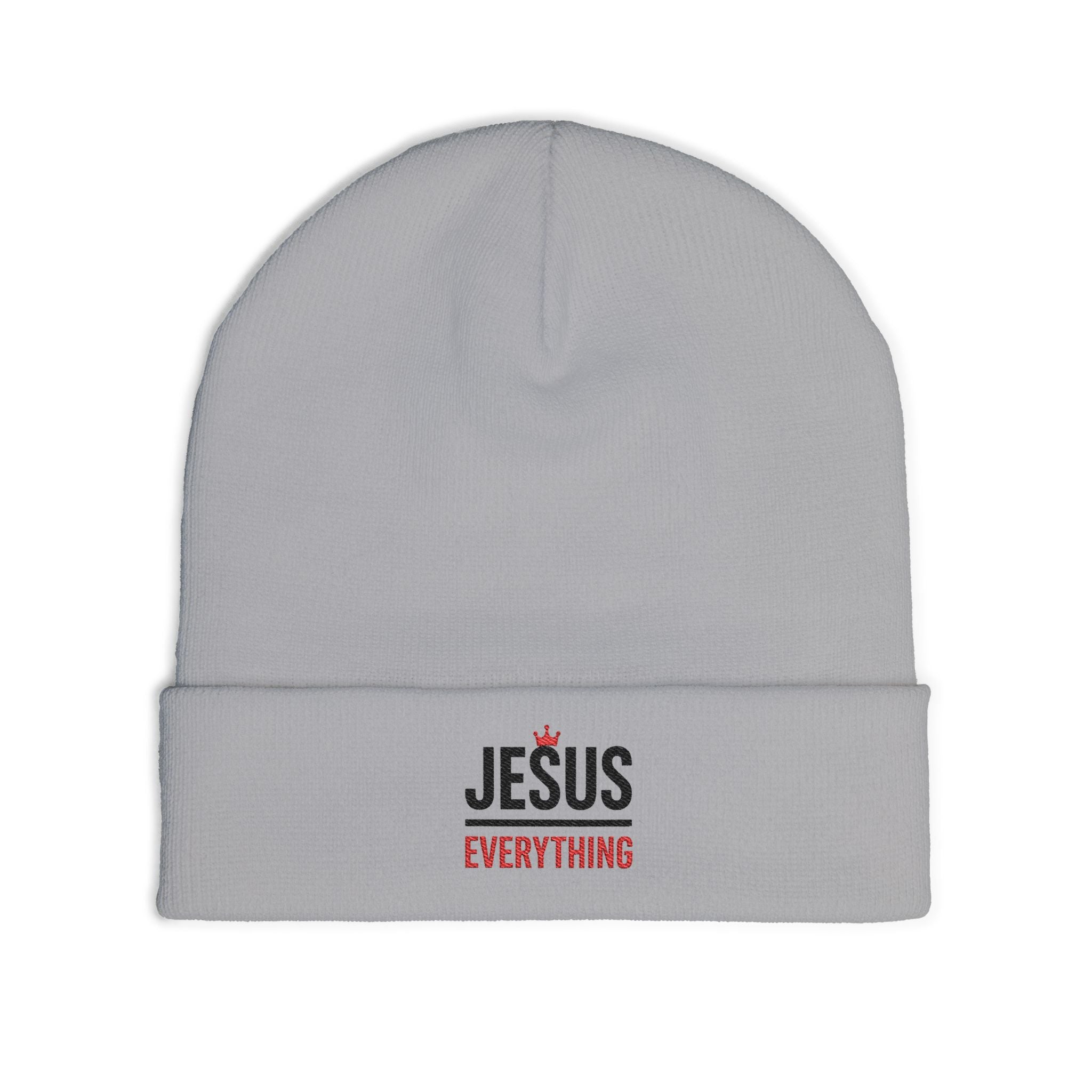Embroidered Beanie - Jesus over Everything