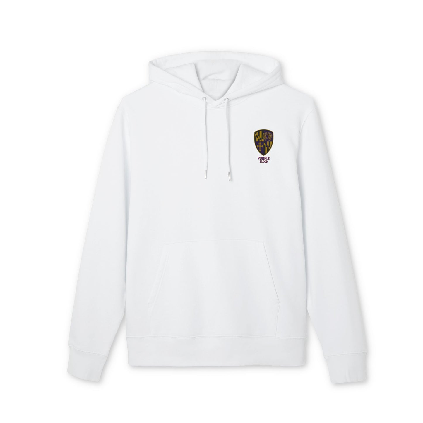 Hoodie Purple Blood Design Unisex Cruiser