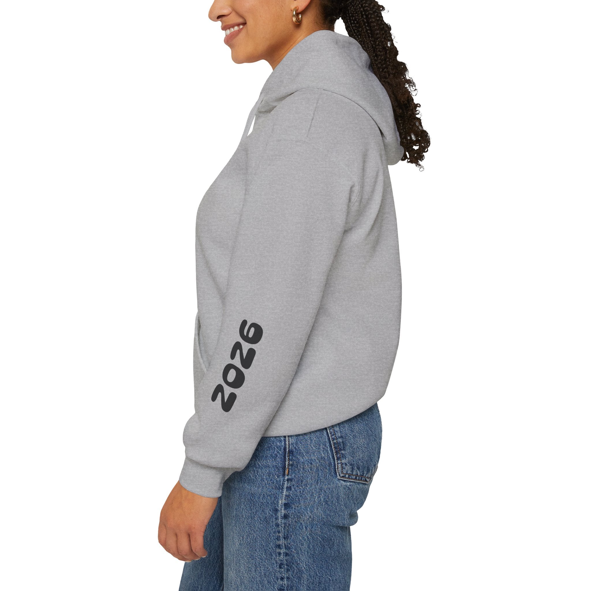 USA 250 Heart Flag Hoodie — 1776 & 2026 Patriotic Anniversary Sweatshirt