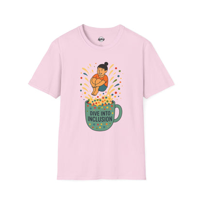 Dive Into Inclusion Unisex Softstyle T-Shirt