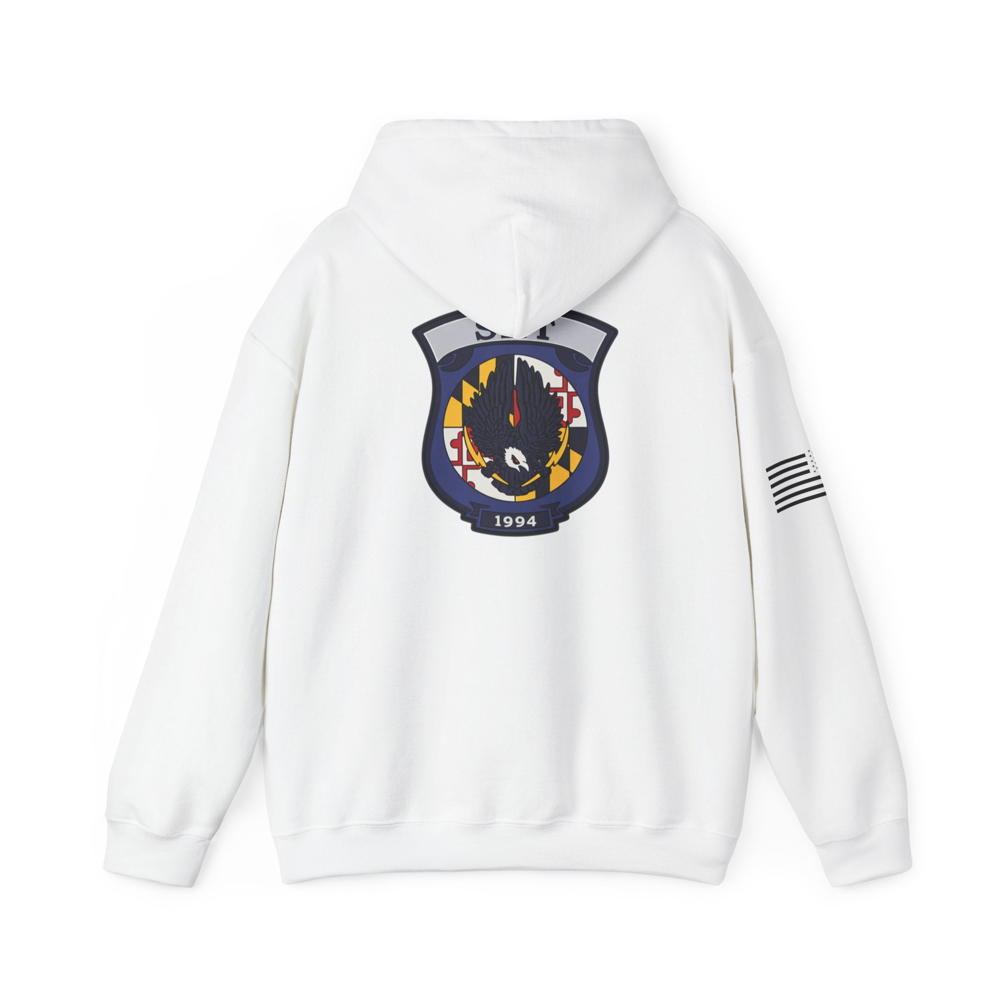 Level 2 SRT Hoodie — Firewatch Crest Graphic Hooded Sweatshirt