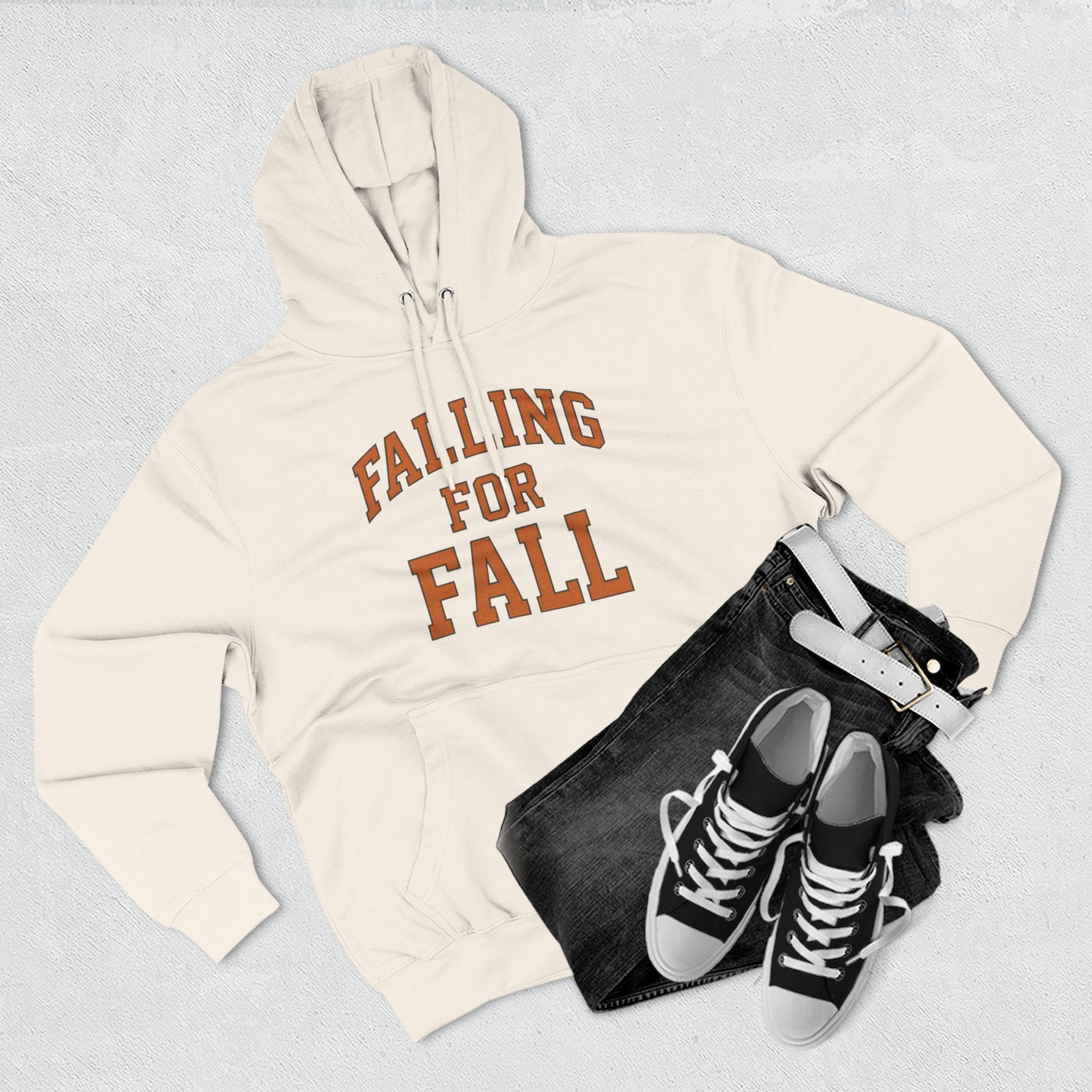 Fleece Hoodie - Falling for Fall