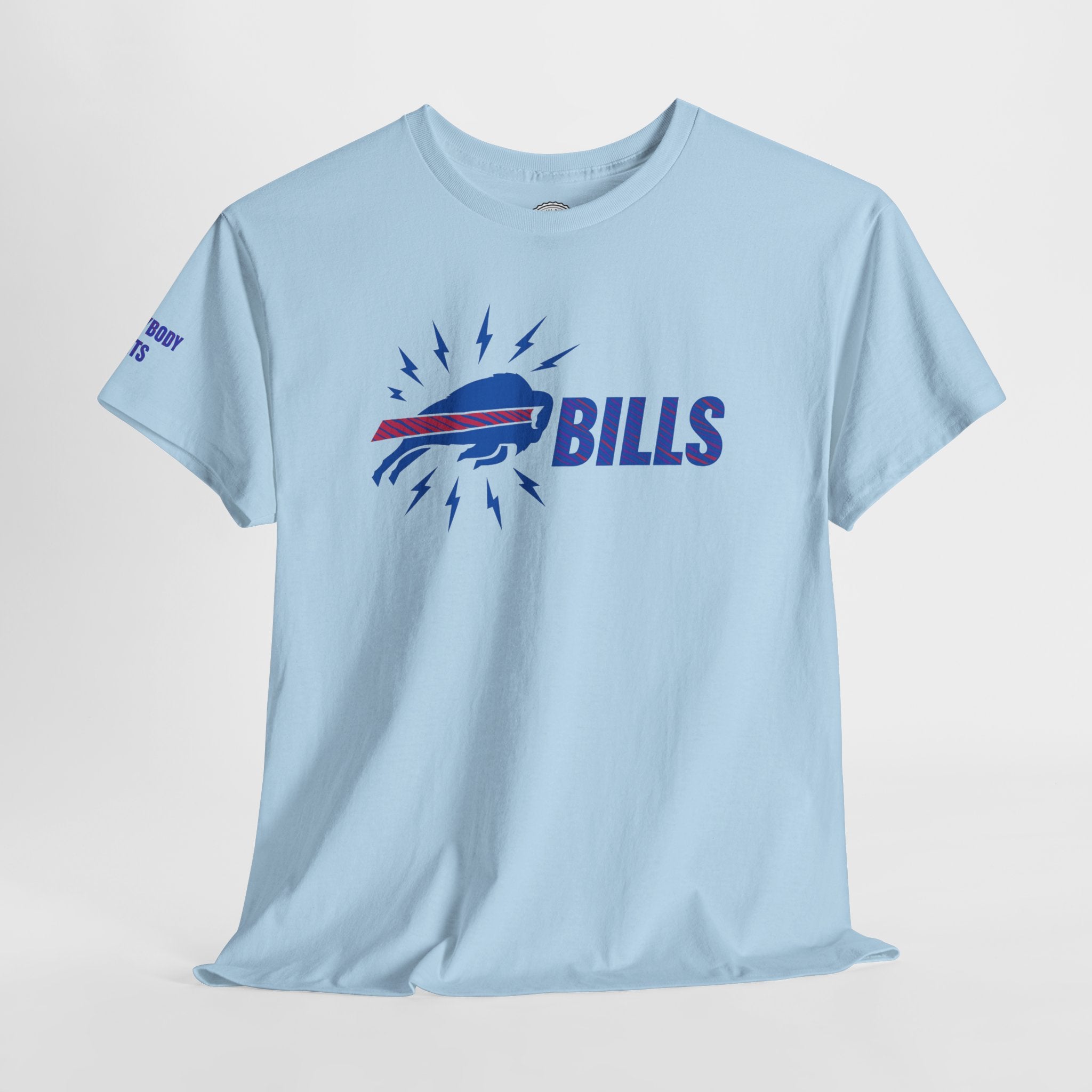 Buffalo Bills Unisex Heavy Cotton Tee, Sports Shirt, Gift for Fans, Game Day Apparel, Team Merchandise