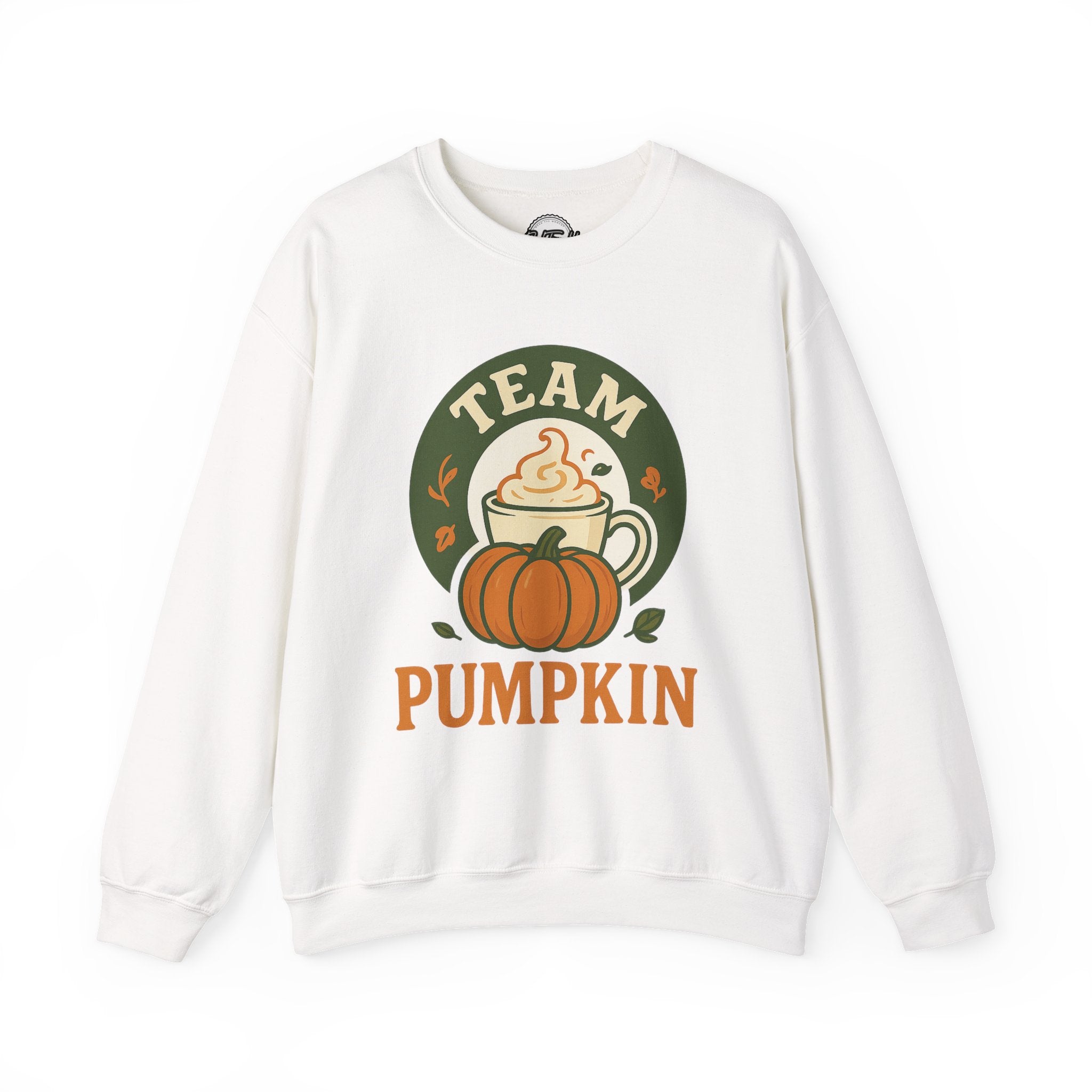 Crewneck Sweatshirt - Team Pumpkin Halloween Fall Design