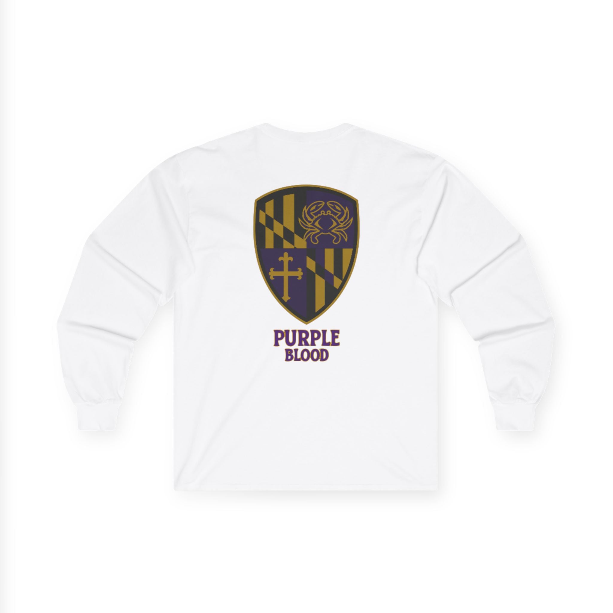 Purple Blood Long Sleeve Tee