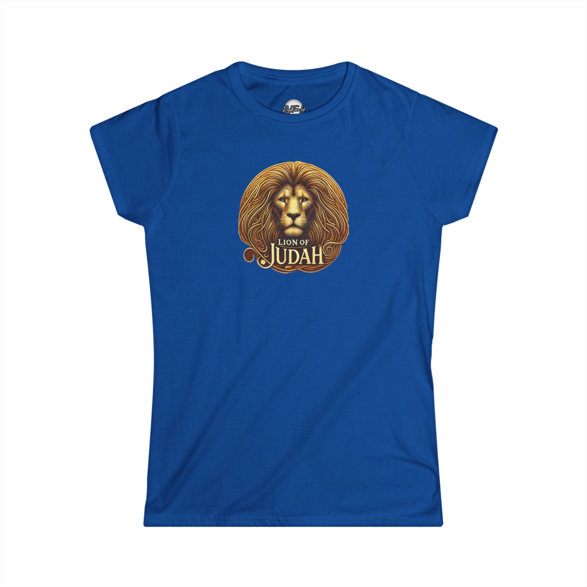 Lion of Judah Women's Softstyle Tee - Faith-Inspired Graphic T-Shirt