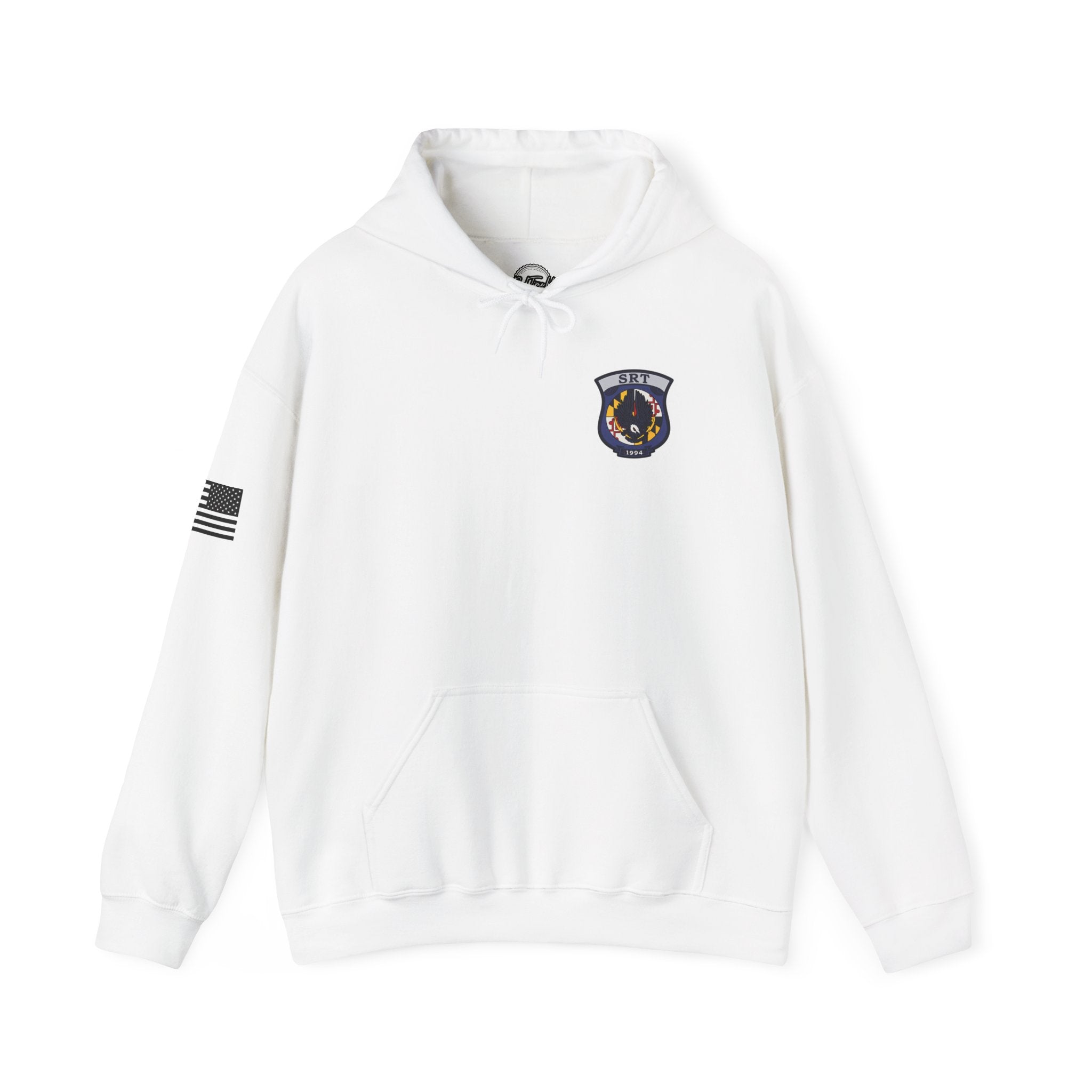 Level 2 SRT Hoodie — Tactical Unit Badge Pullover