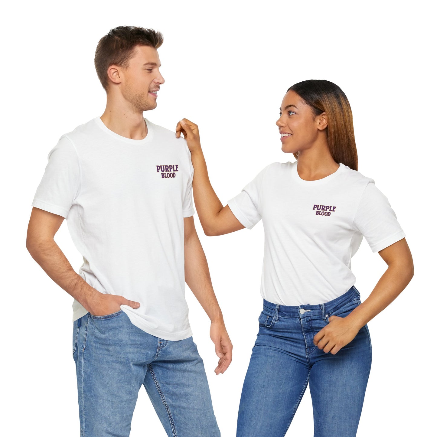 T-Shirt - Baltimore Purple Blood Unisex Jersey Short Sleeve Tee