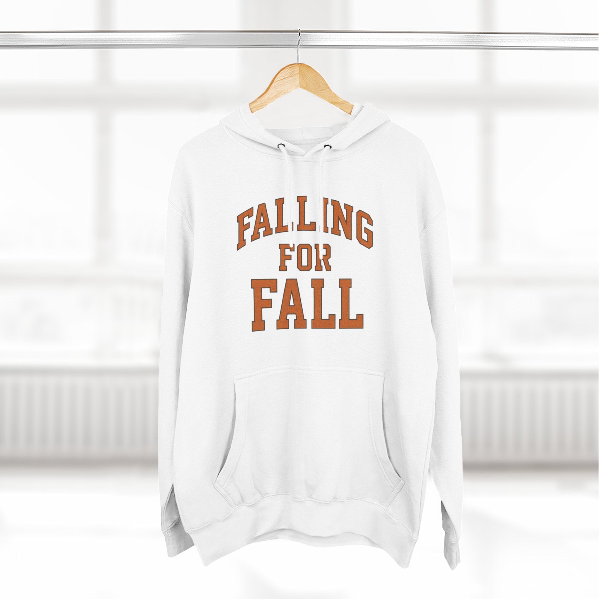 Fleece Hoodie - Falling for Fall