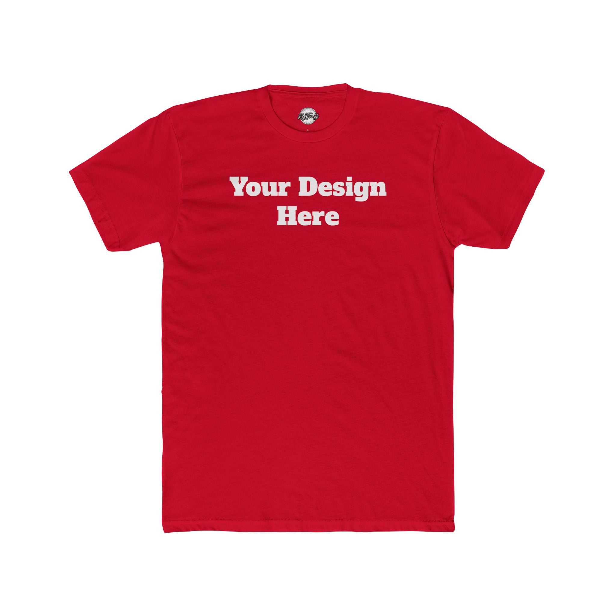 Custom unisex Cotton Crew Tee