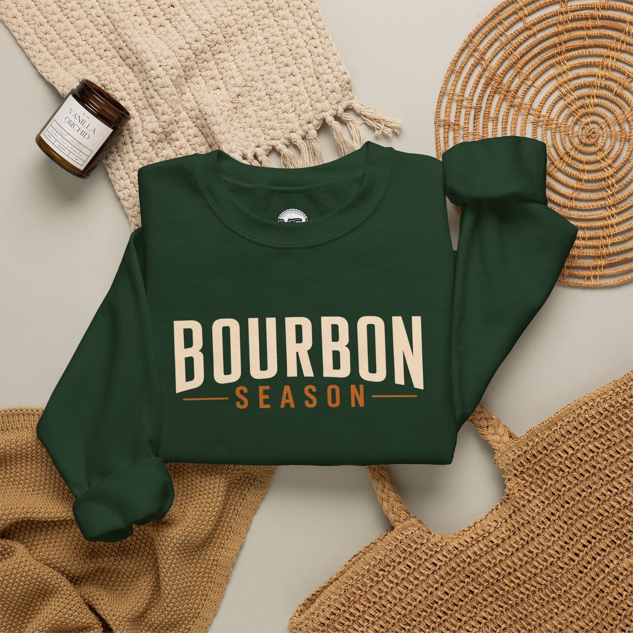 Bourbon Season Unisex Heavy Blend™ Crewneck Sweatshirt