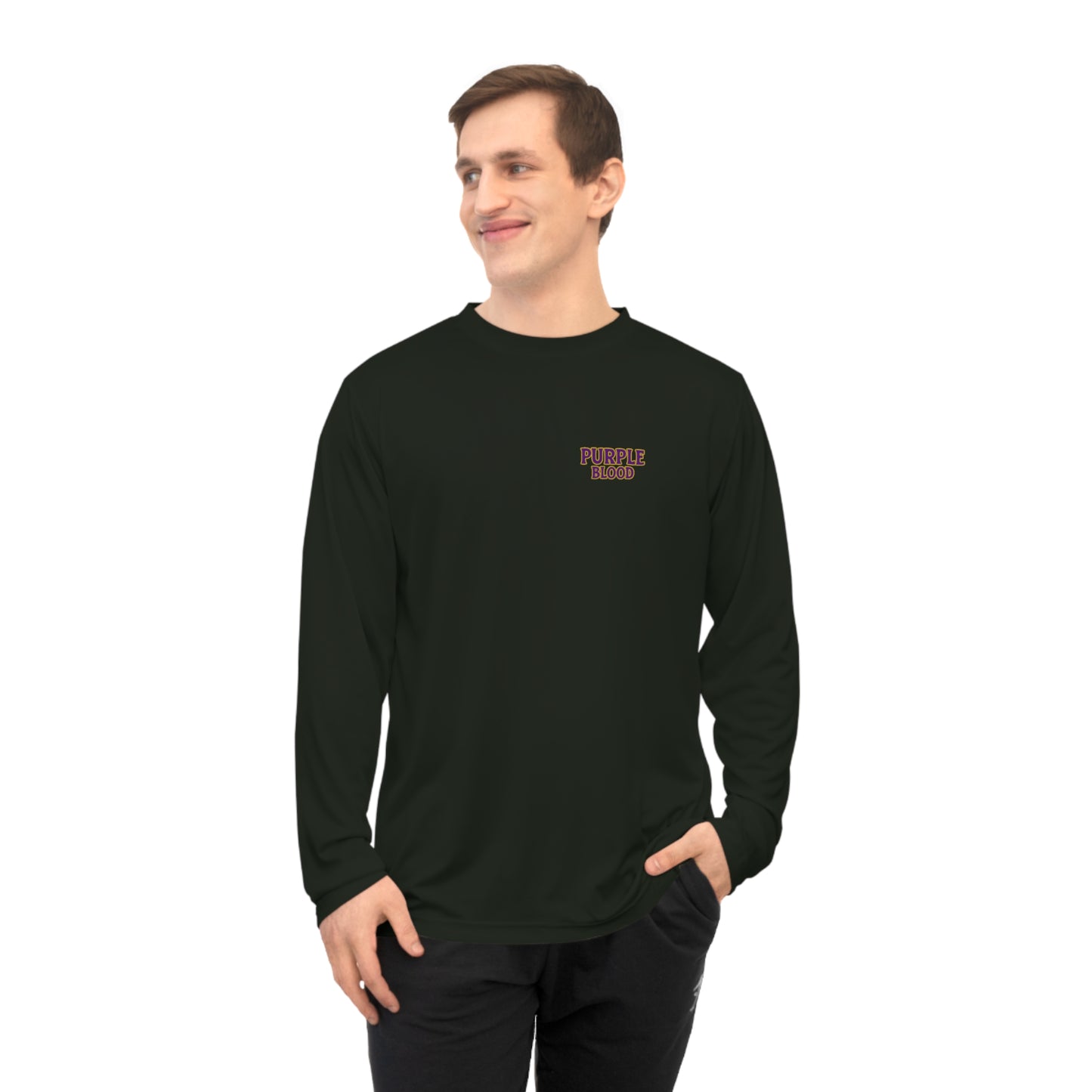 Long Sleeve Shirt - Purple Blood Design