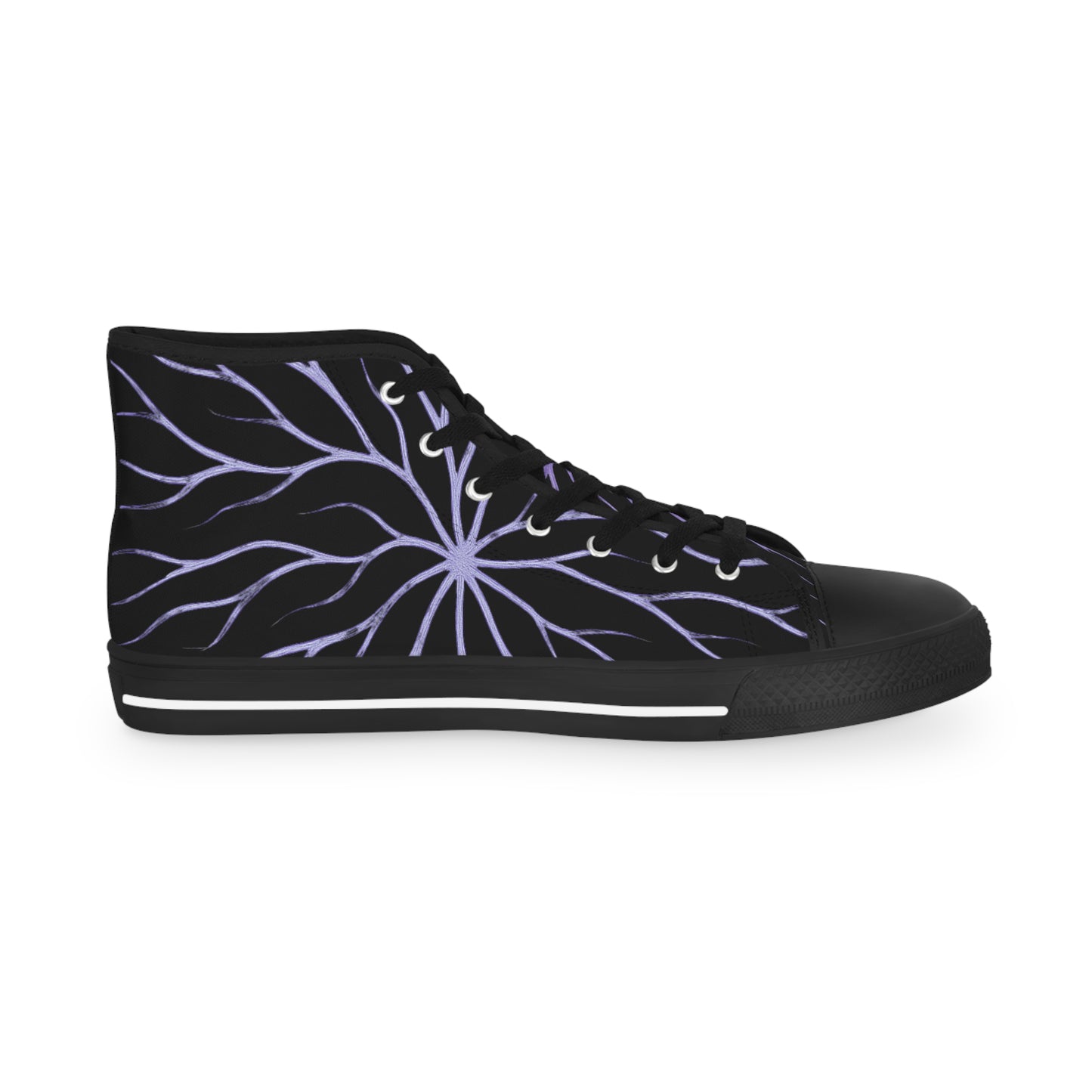Copy of High Top Sneakers Purple Blood Design