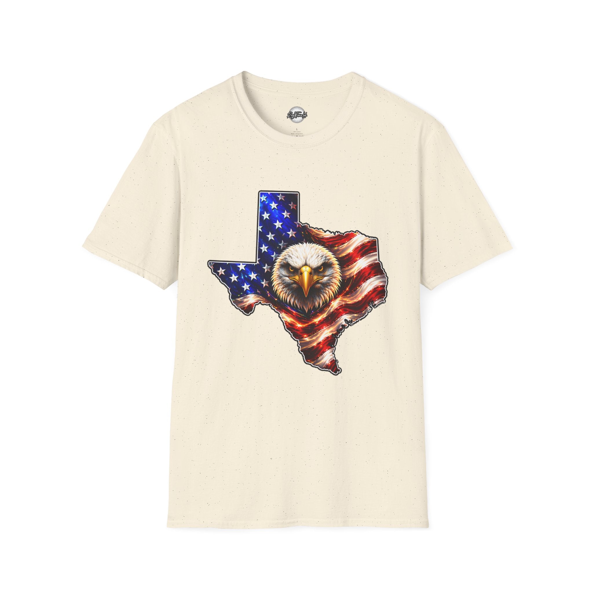 Texas American Flag Eagle T-Shirt — Patriotic Lone Star Tee