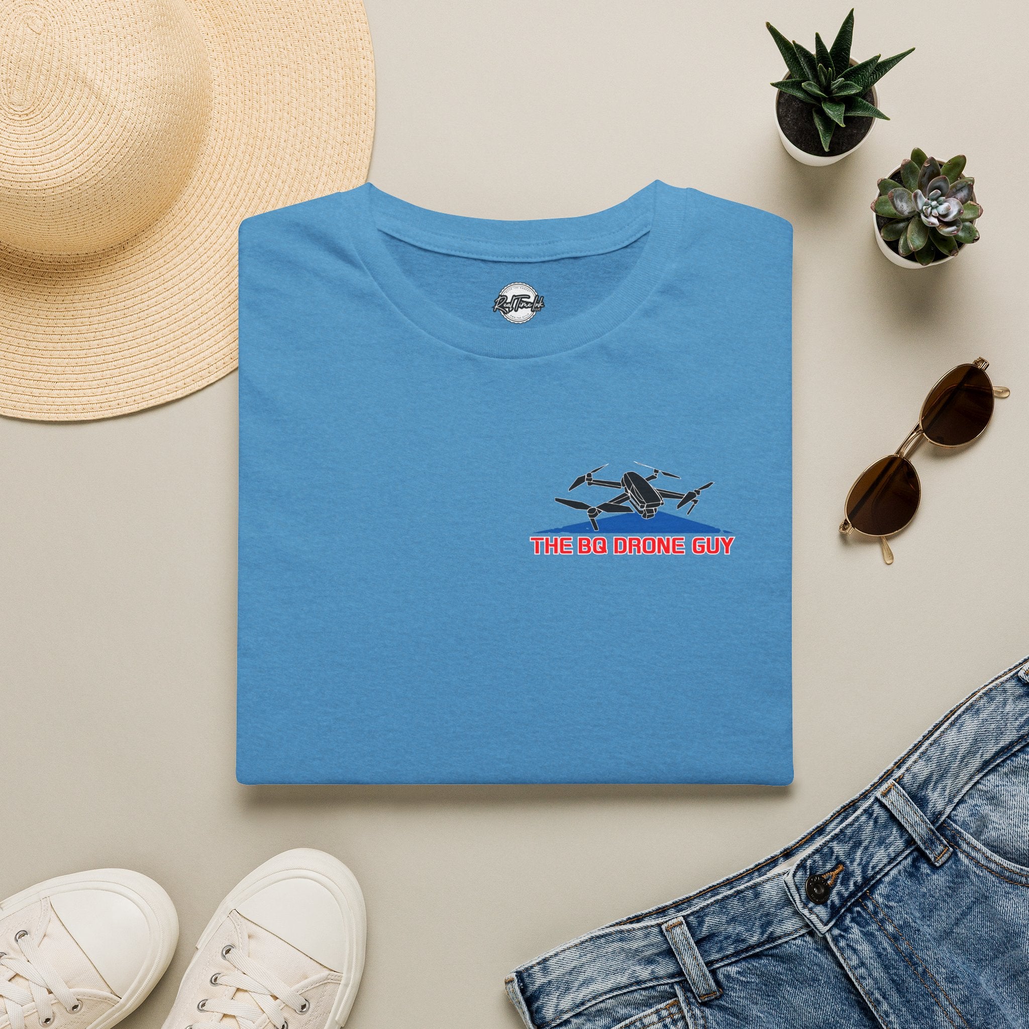 The BQ Drone Guy Logo Tee