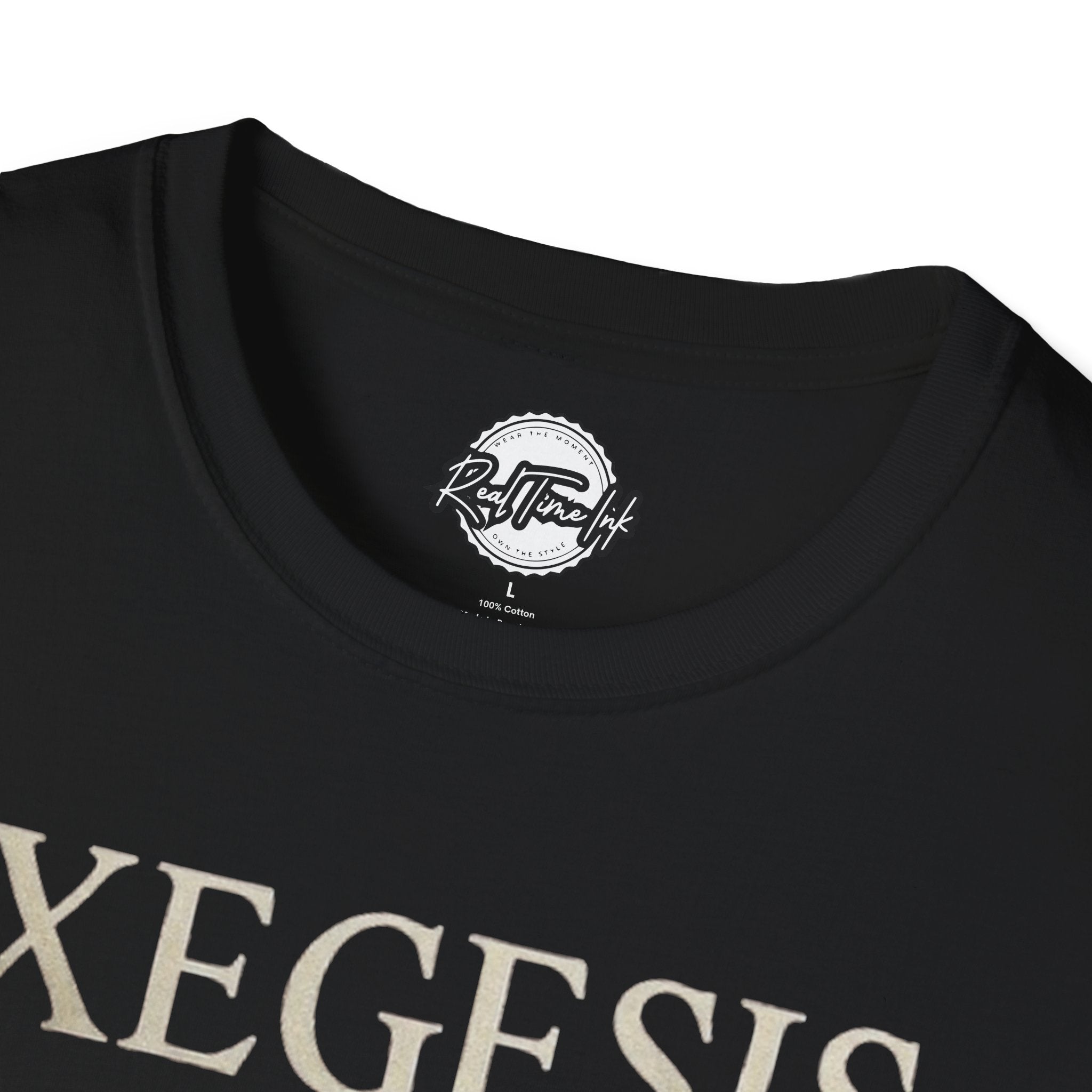 EXEGESIS Life Unisex Softstyle T-Shirt | Comfortable Casual Wear, Perfect for Everyday, Gift for Theology Enthusiasts, Church Events, [...]