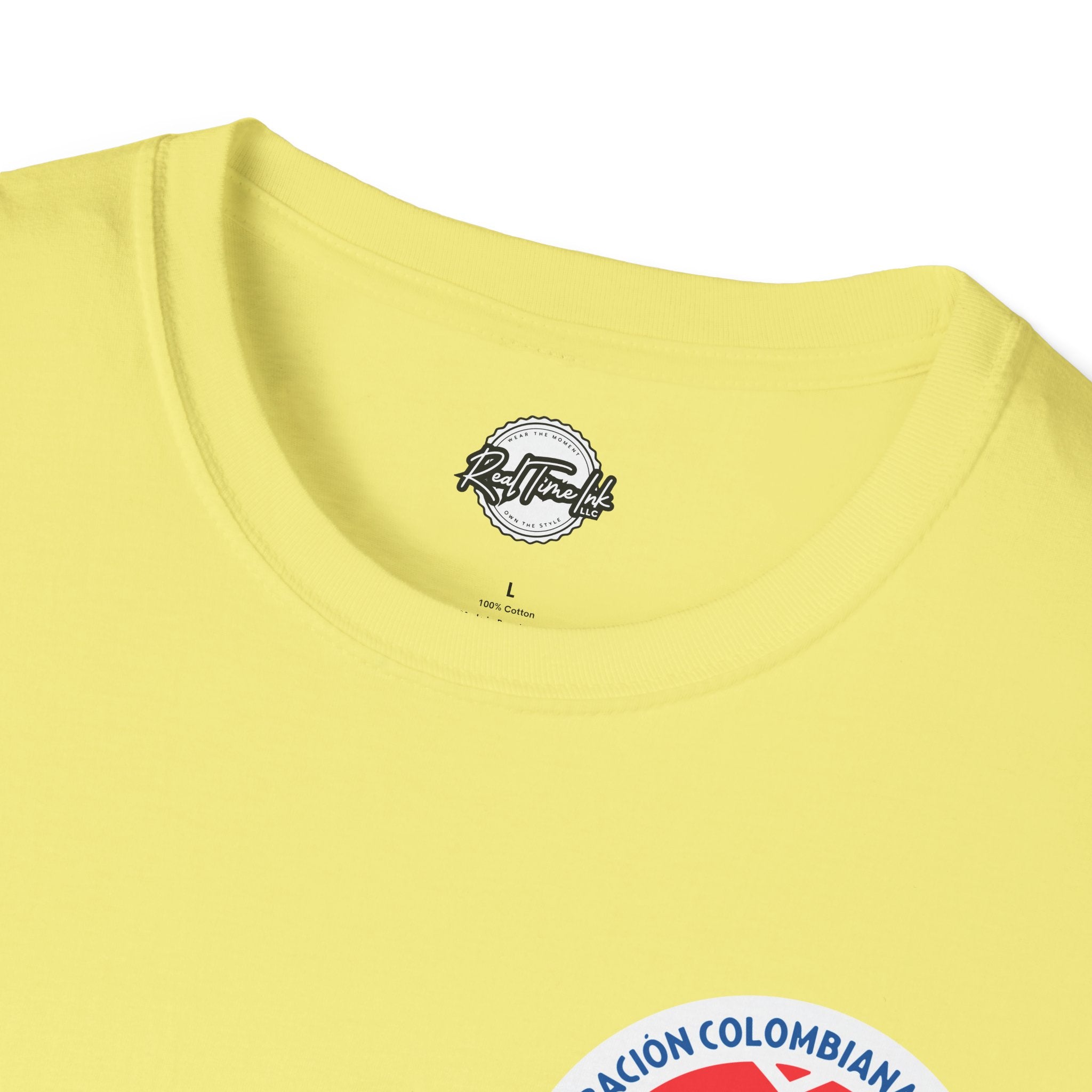 T-Shirt — Colombian Football Emblem Tee (Federación Colombiana de Fútbol)
