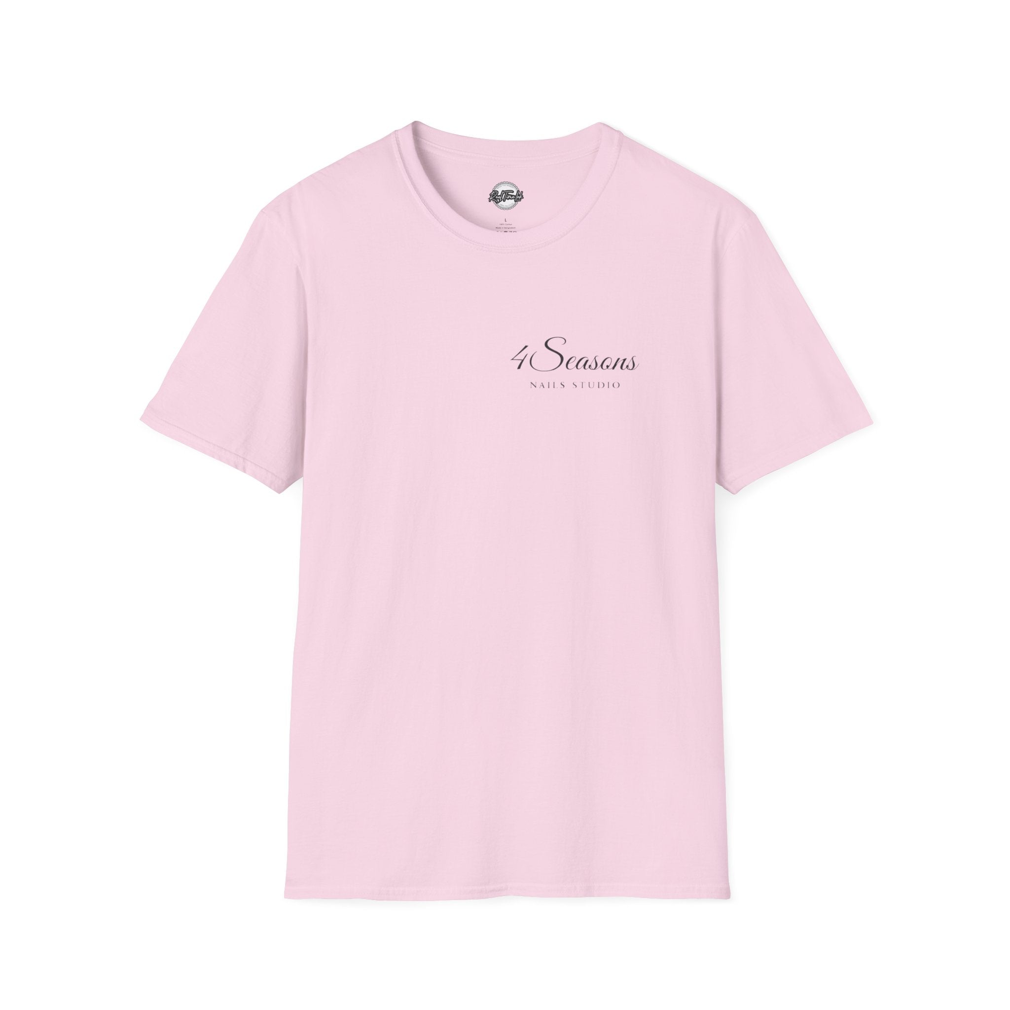 4 Seasons Nail Studio T-Shirt — Minimal Nail Salon Graphic Tee
