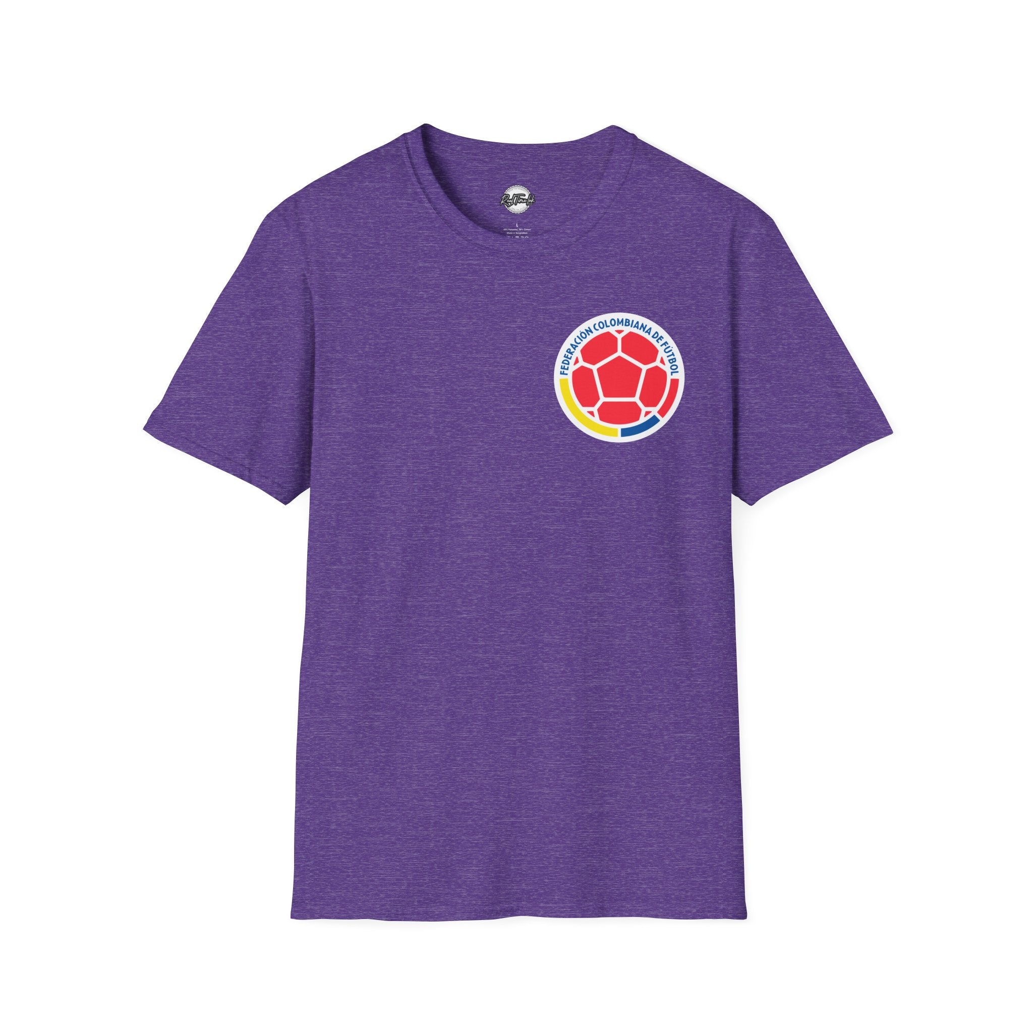 T-Shirt — Colombian Football Emblem Tee (Federación Colombiana de Fútbol)