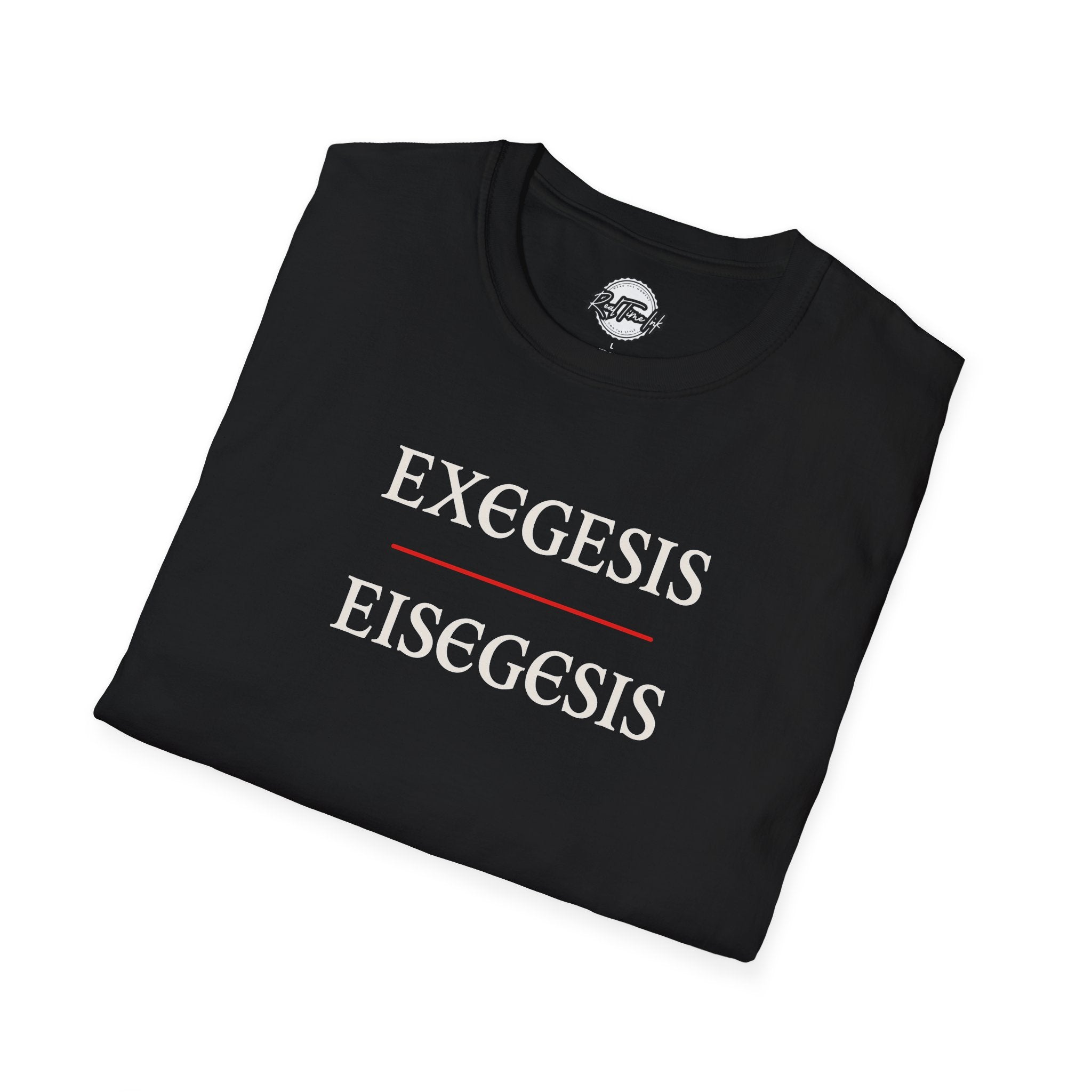 Scholarly Exegesis Tee | Unisex Casual Shirt, Philosophy Gift, Academic Wear, Literature Lover Gift, Study T-Shirt