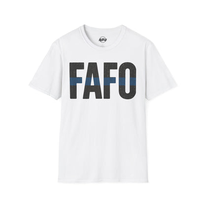 FAFO Unisex Softstyle T-Shirt - Motivational Shirt, Casual Wear, Gift for Friends, Comfortable Tee, Everyday Outfit