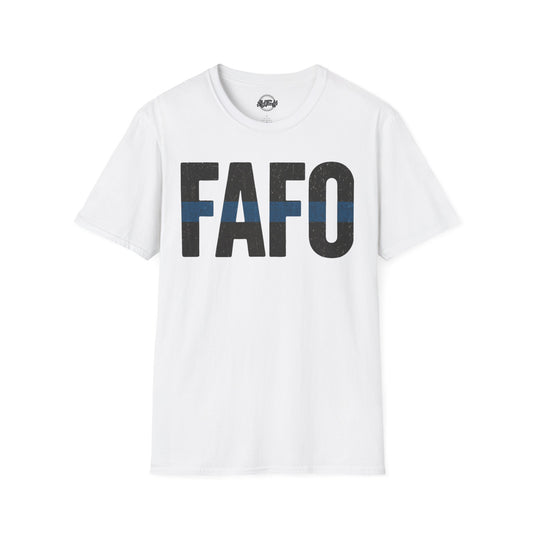 FAFO Unisex Softstyle T-Shirt - Motivational Shirt, Casual Wear, Gift for Friends, Comfortable Tee, Everyday Outfit