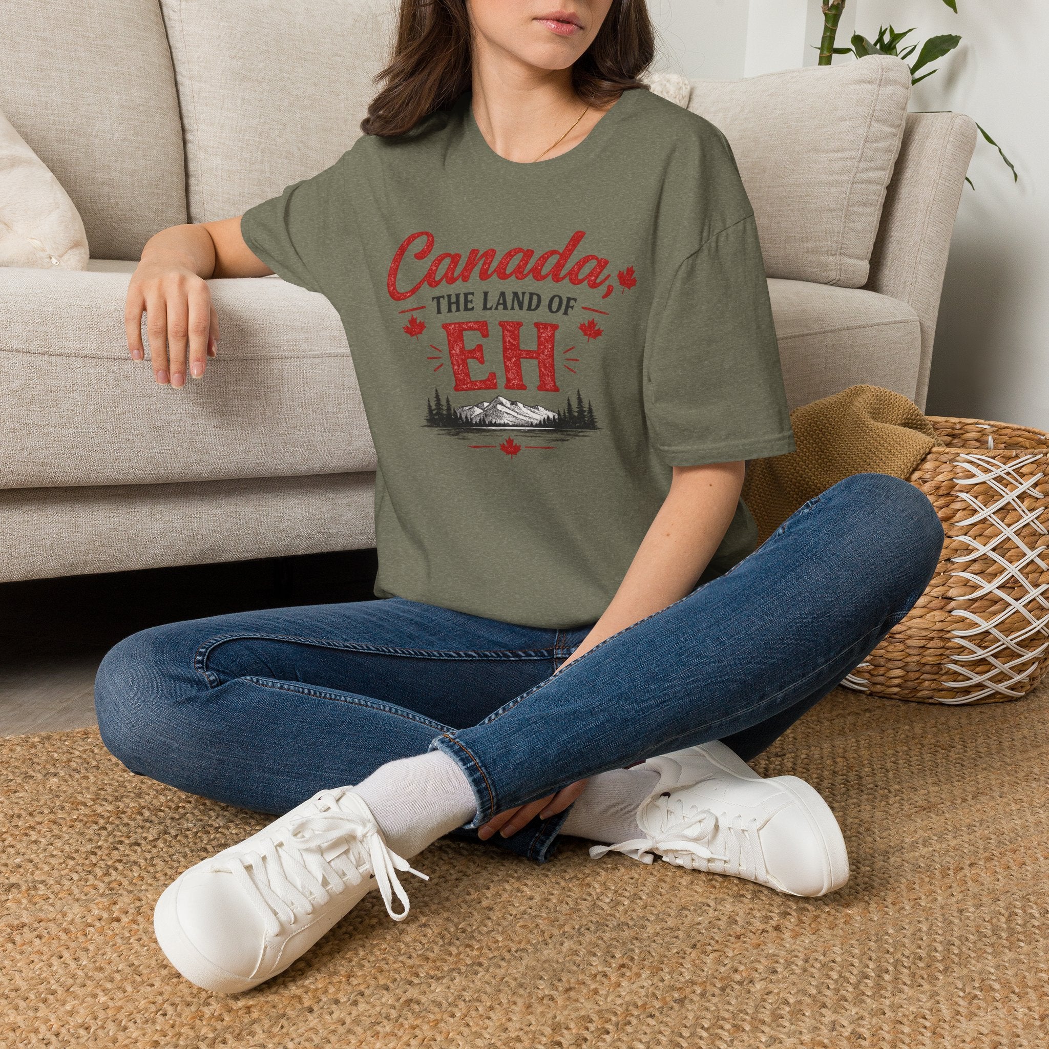 Canada The Land of EH T-Shirt — Funny Canadian Pride Tee
