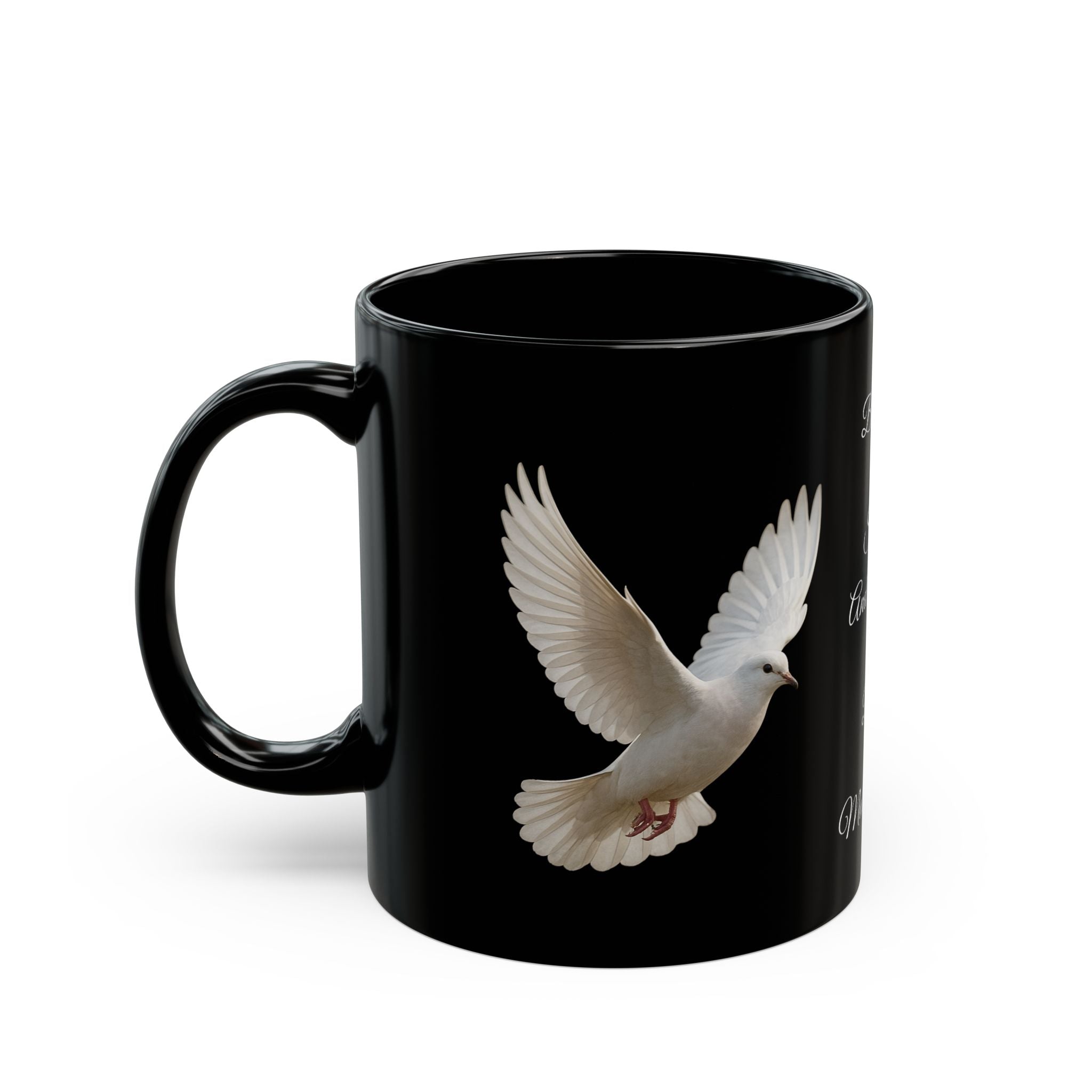 Mug - Be Wise as Serpents - Inspirational Black Coffee Cup
