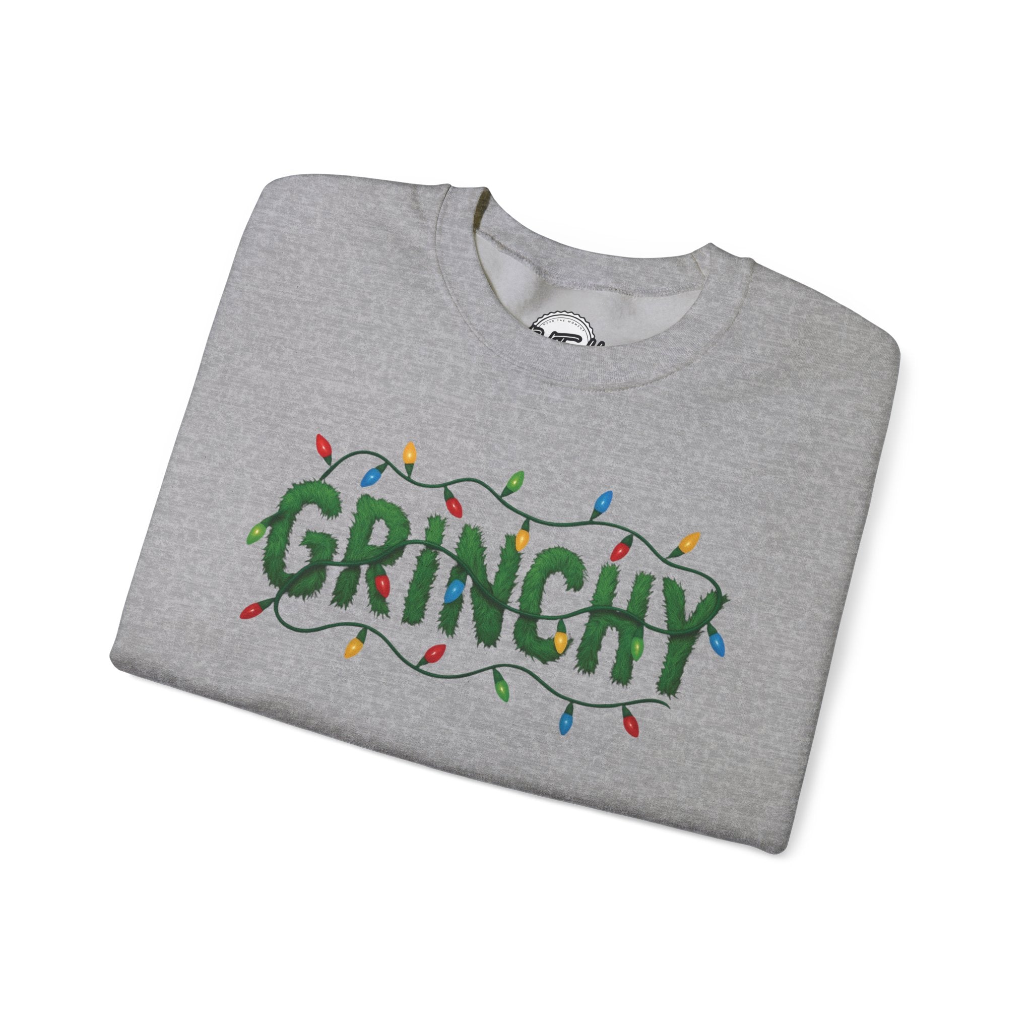 Grinchy Sweatshirt — Holiday Christmas Crewneck