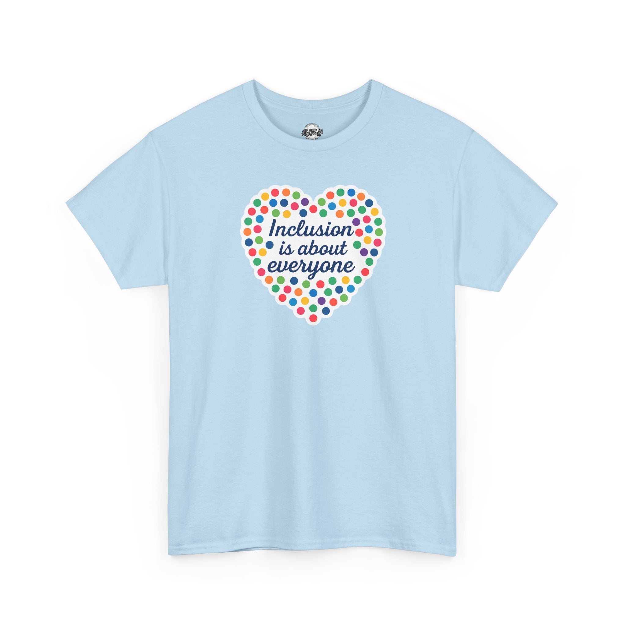 Inclusion is About Everyone Unisex Heavy Cotton Tee - Celebrate Diversity