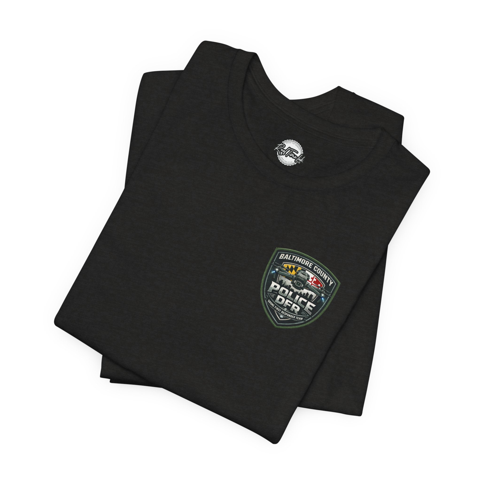 Police D.F.R. Baltimore County T-Shirt — Law Enforcement Support Tee