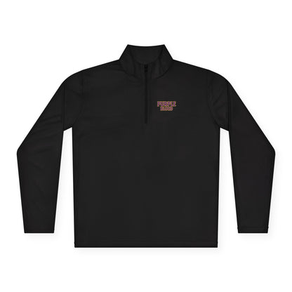 Quarter-Zip Pullover - Purple Blood Design
